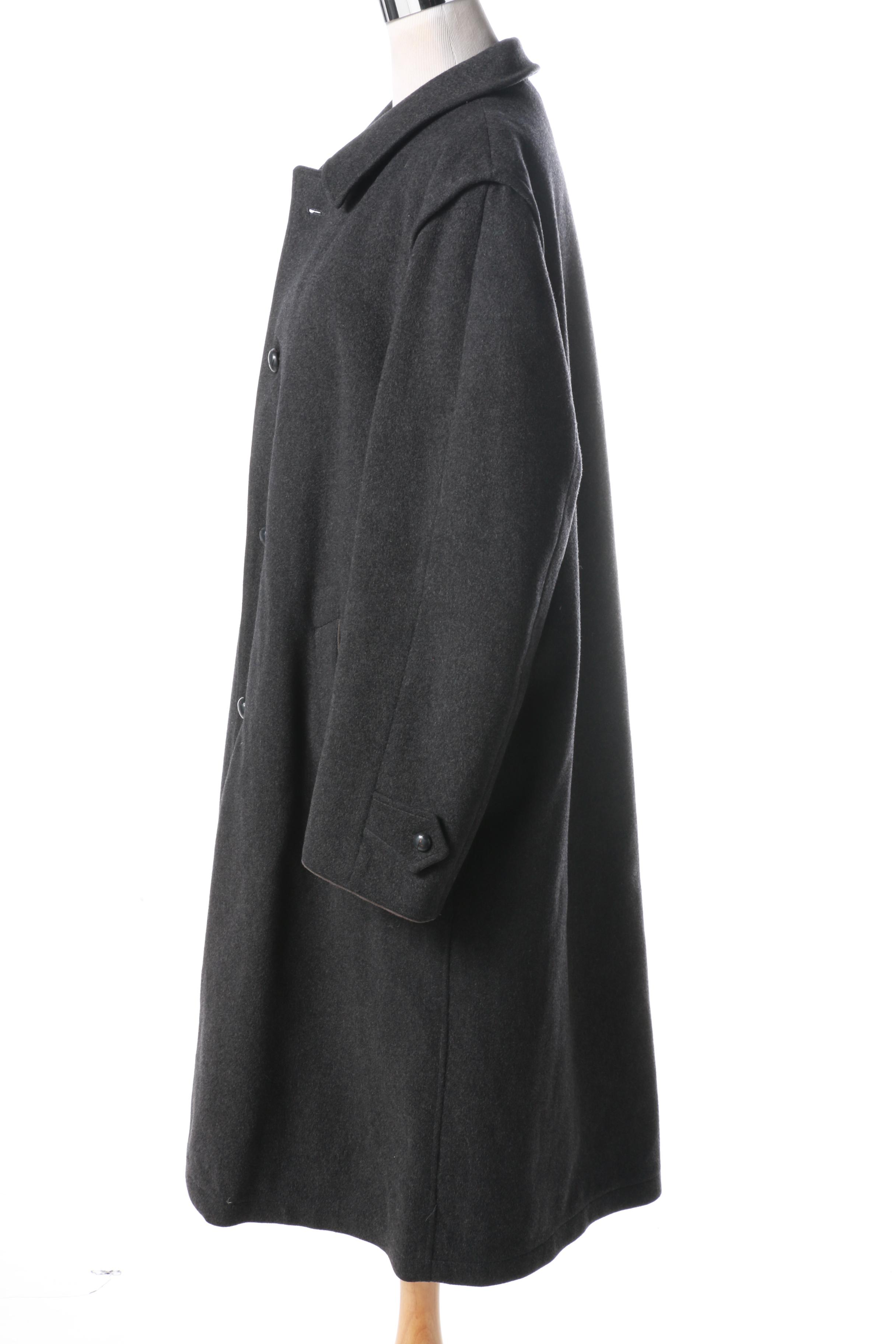 Burberry Men's Grey Loden Winter Coat