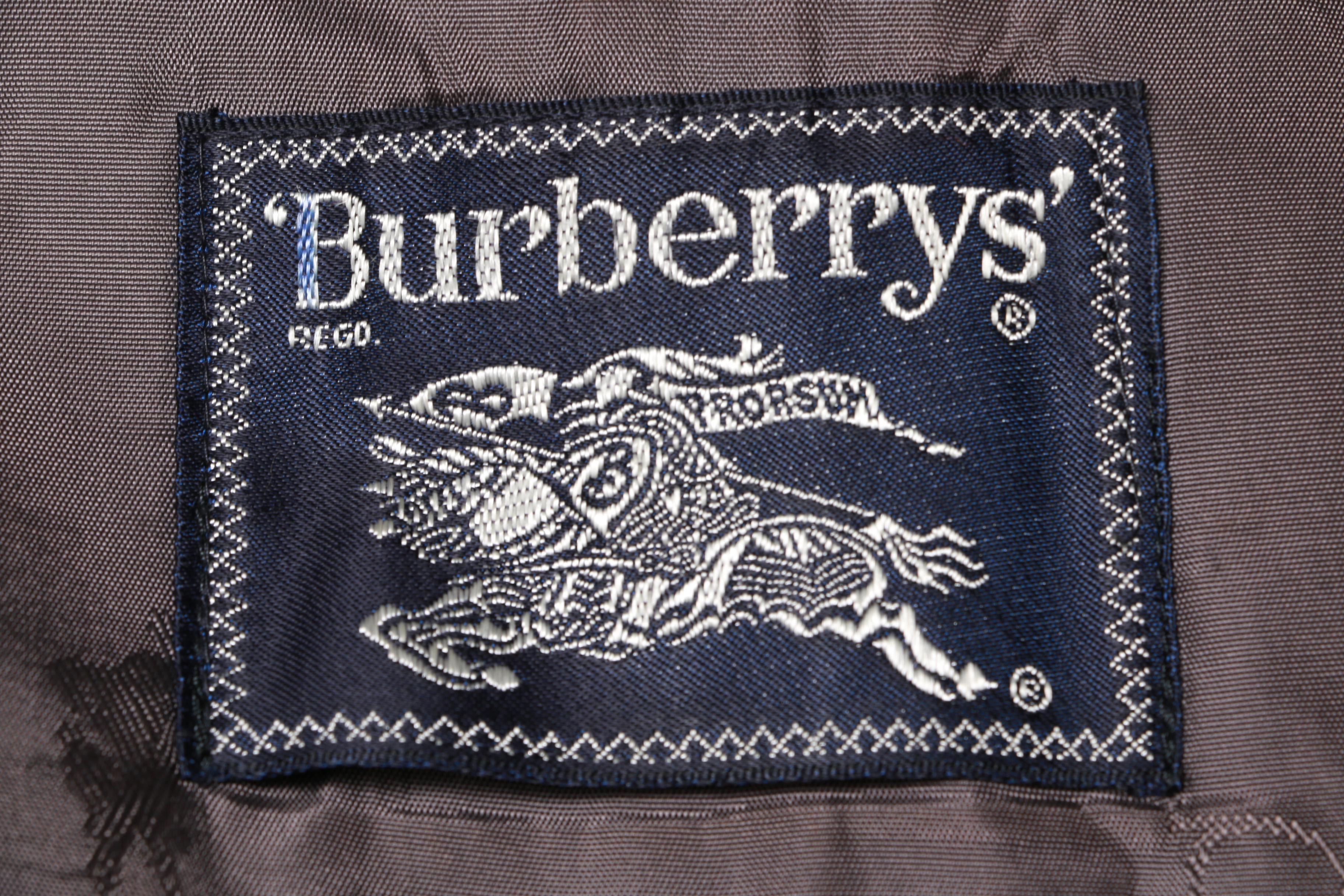 Burberry Men's Grey Loden Winter Coat