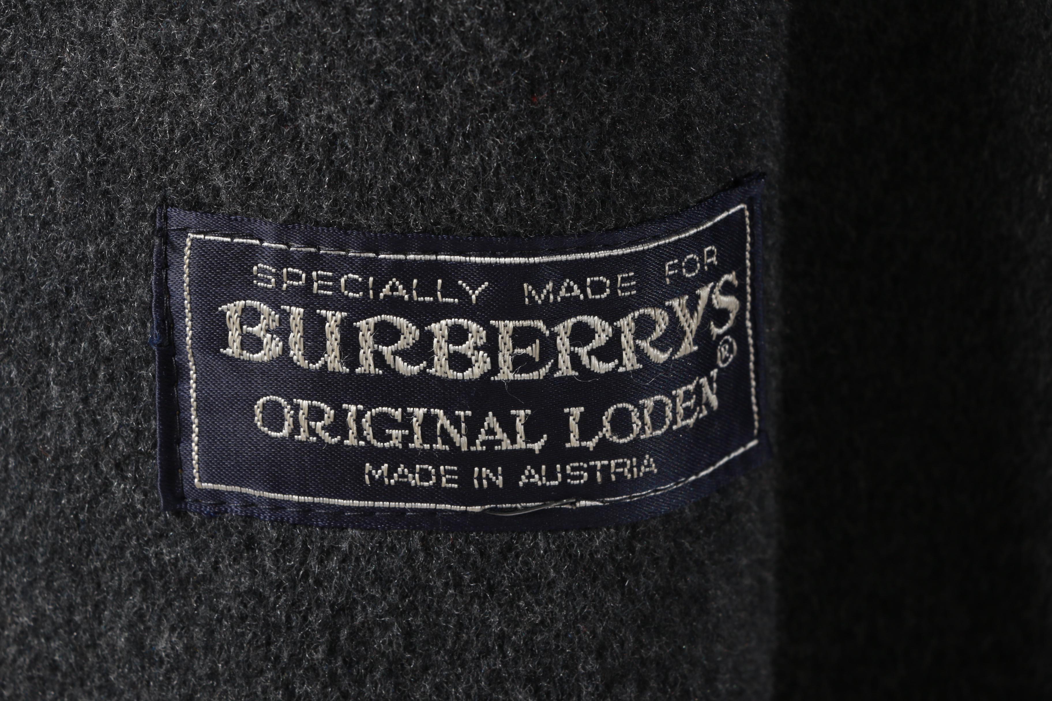 Burberry Men's Grey Loden Winter Coat