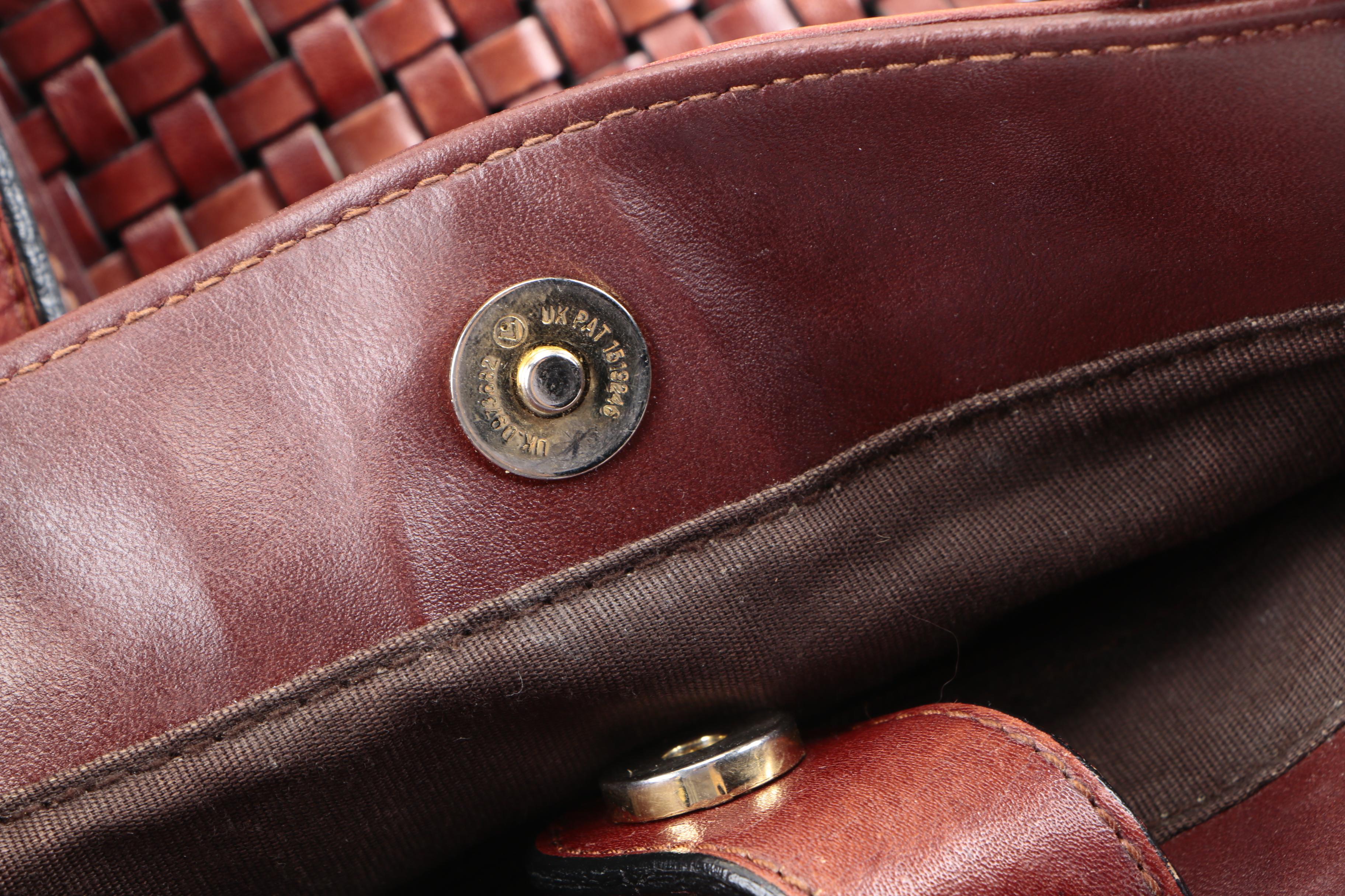 Woven Leather Shoulder Bags Including Diamicci