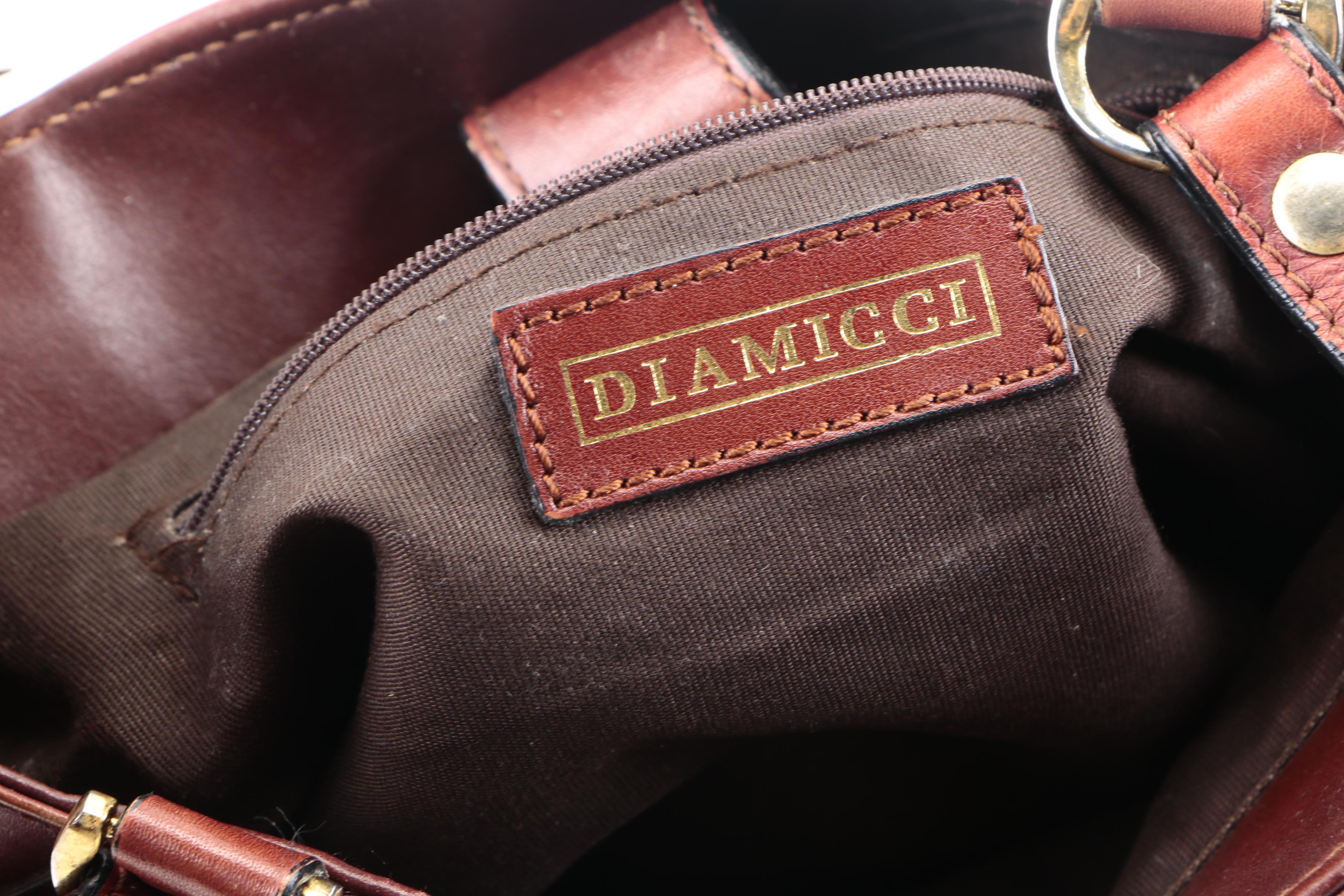 Woven Leather Shoulder Bags Including Diamicci