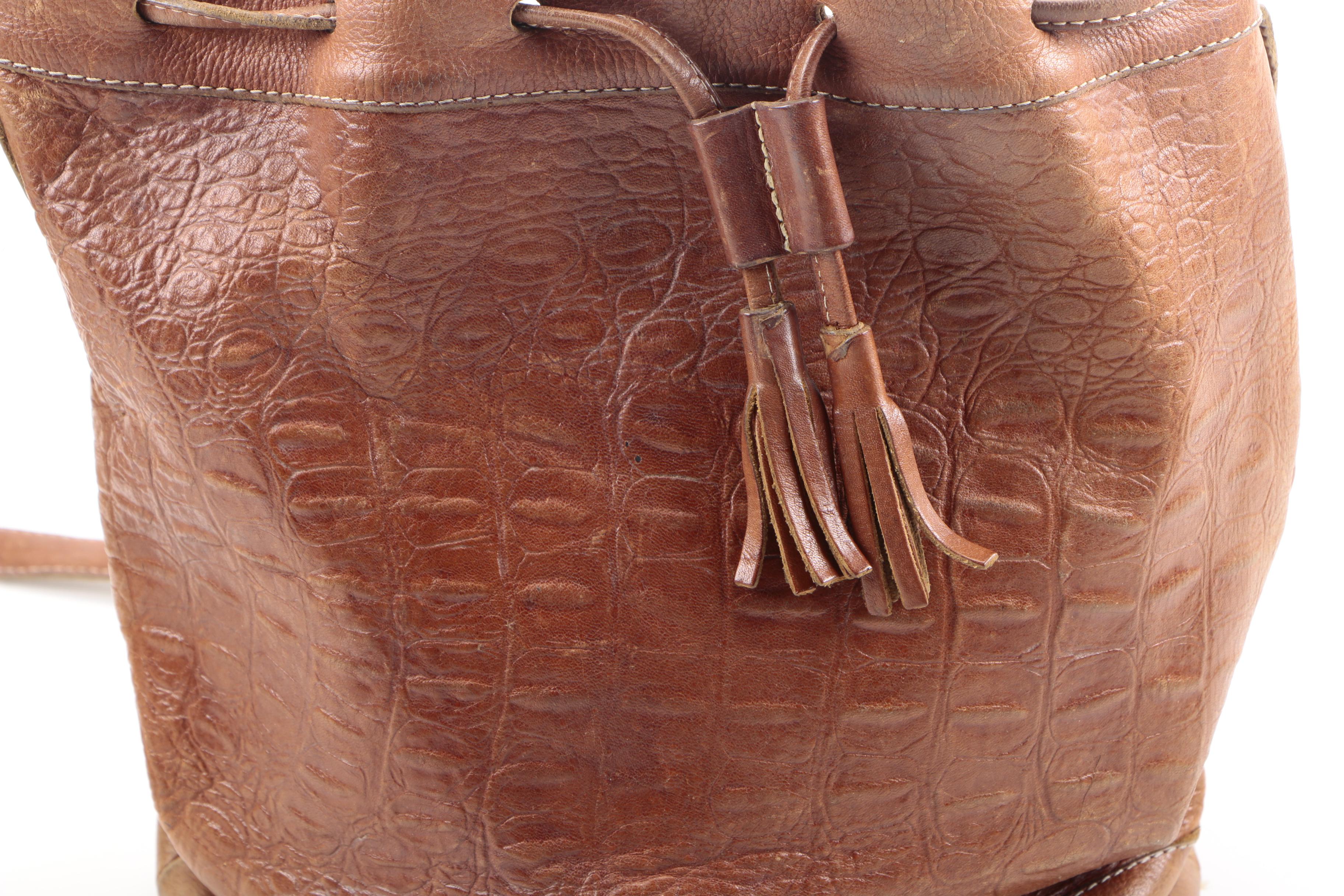Women's Leather Handbags Including Fossil