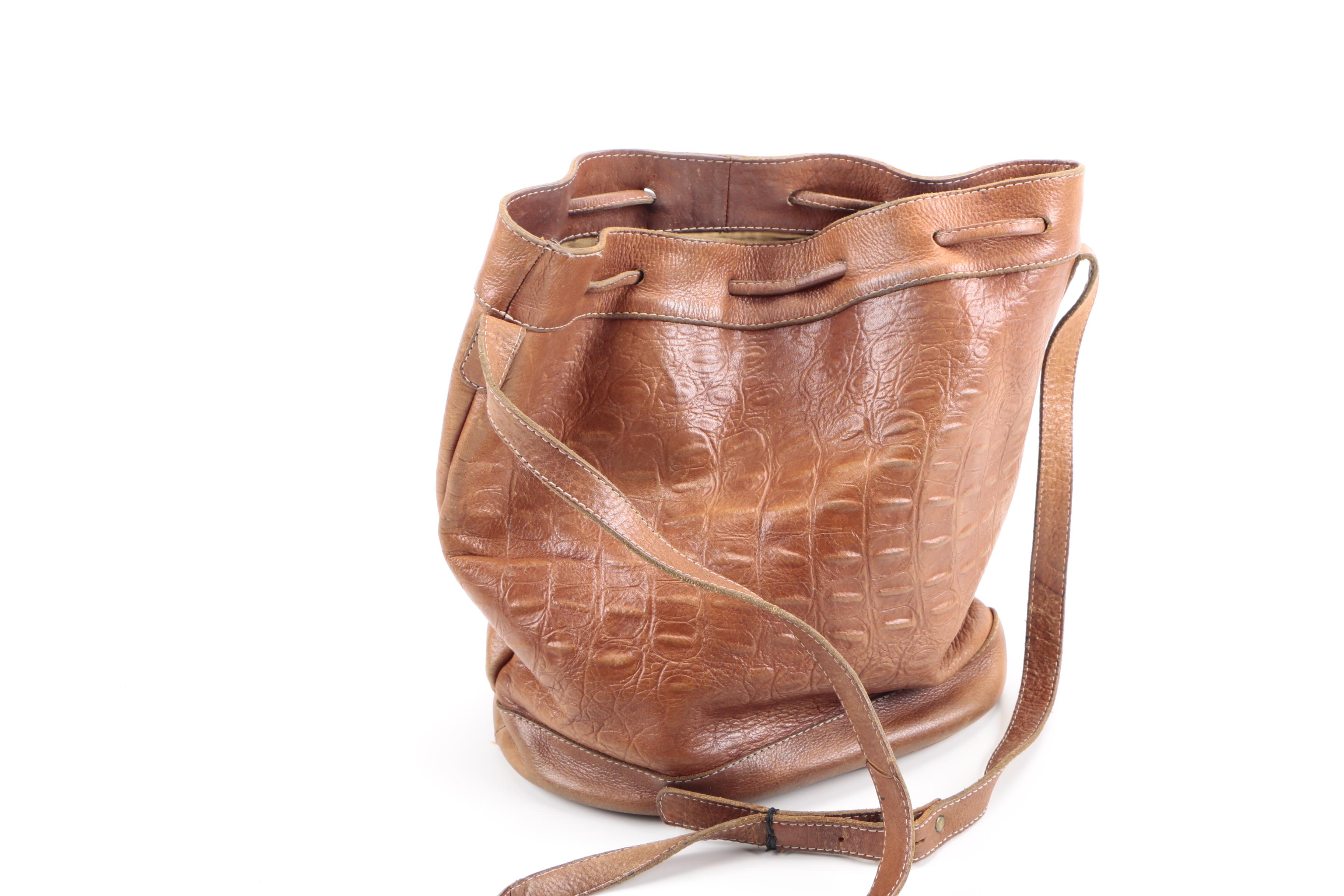 Women's Leather Handbags Including Fossil