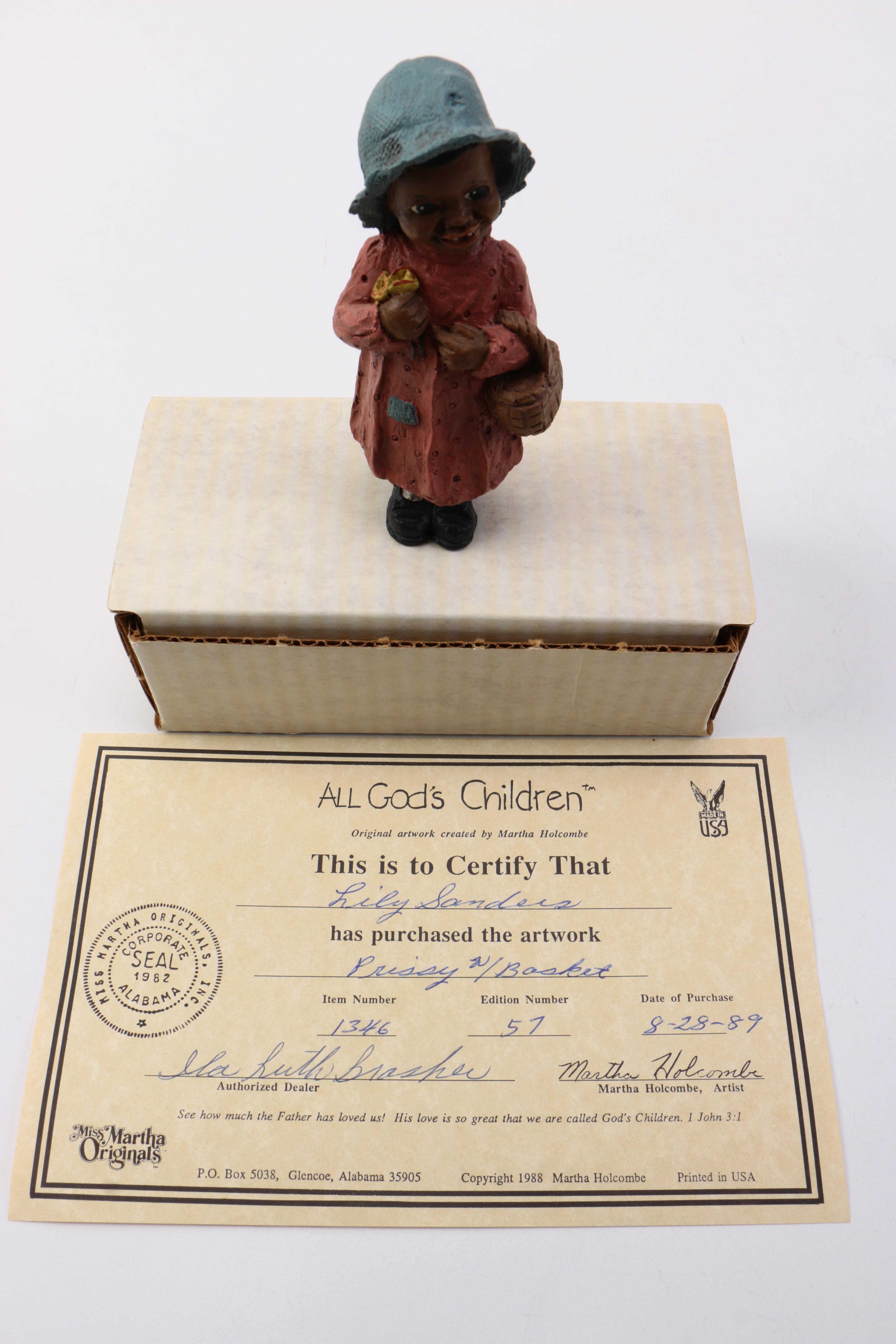 Collection of Martha Holcombe "All God's Children" Figurines