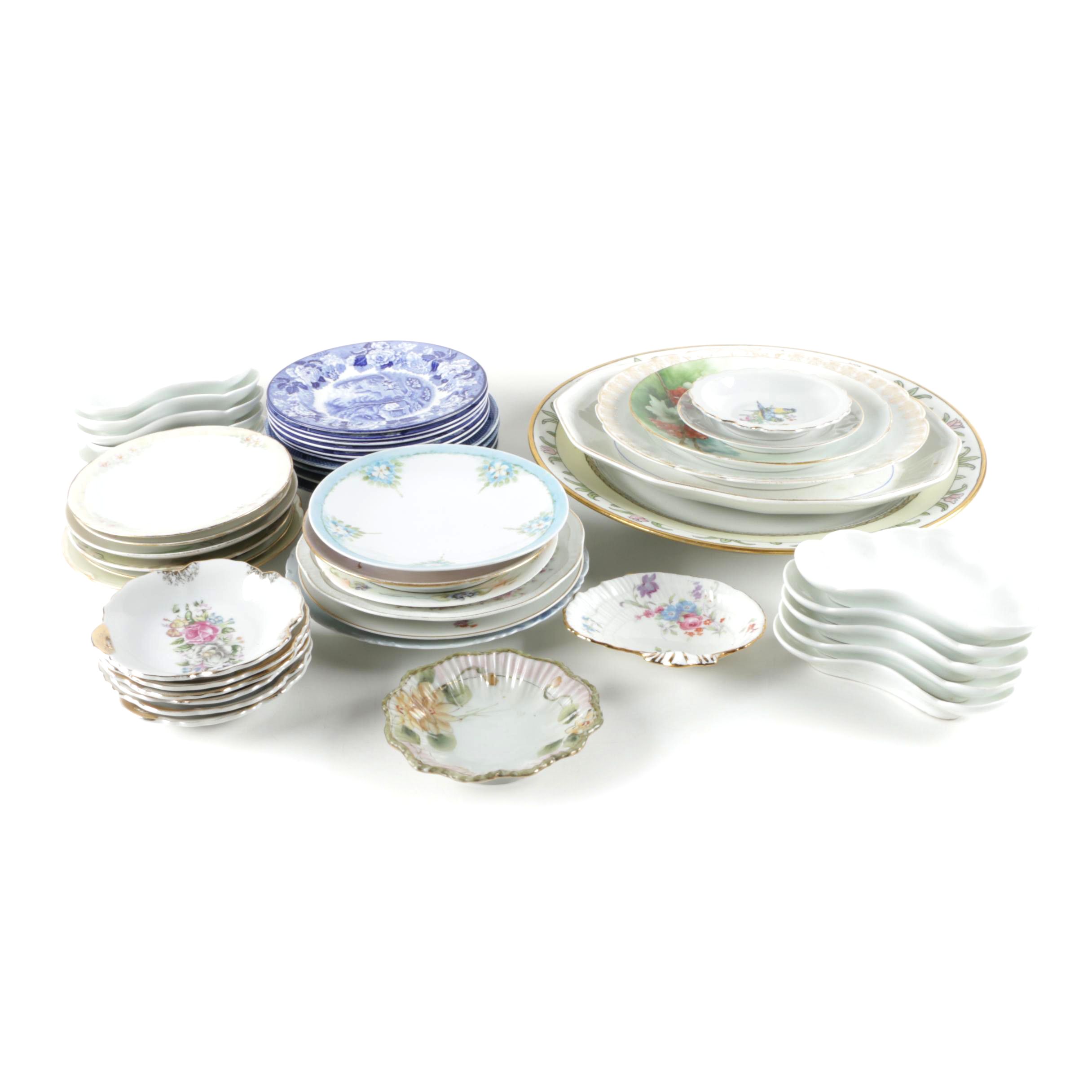 Porcelain Tableware Including Charles Field Haviland