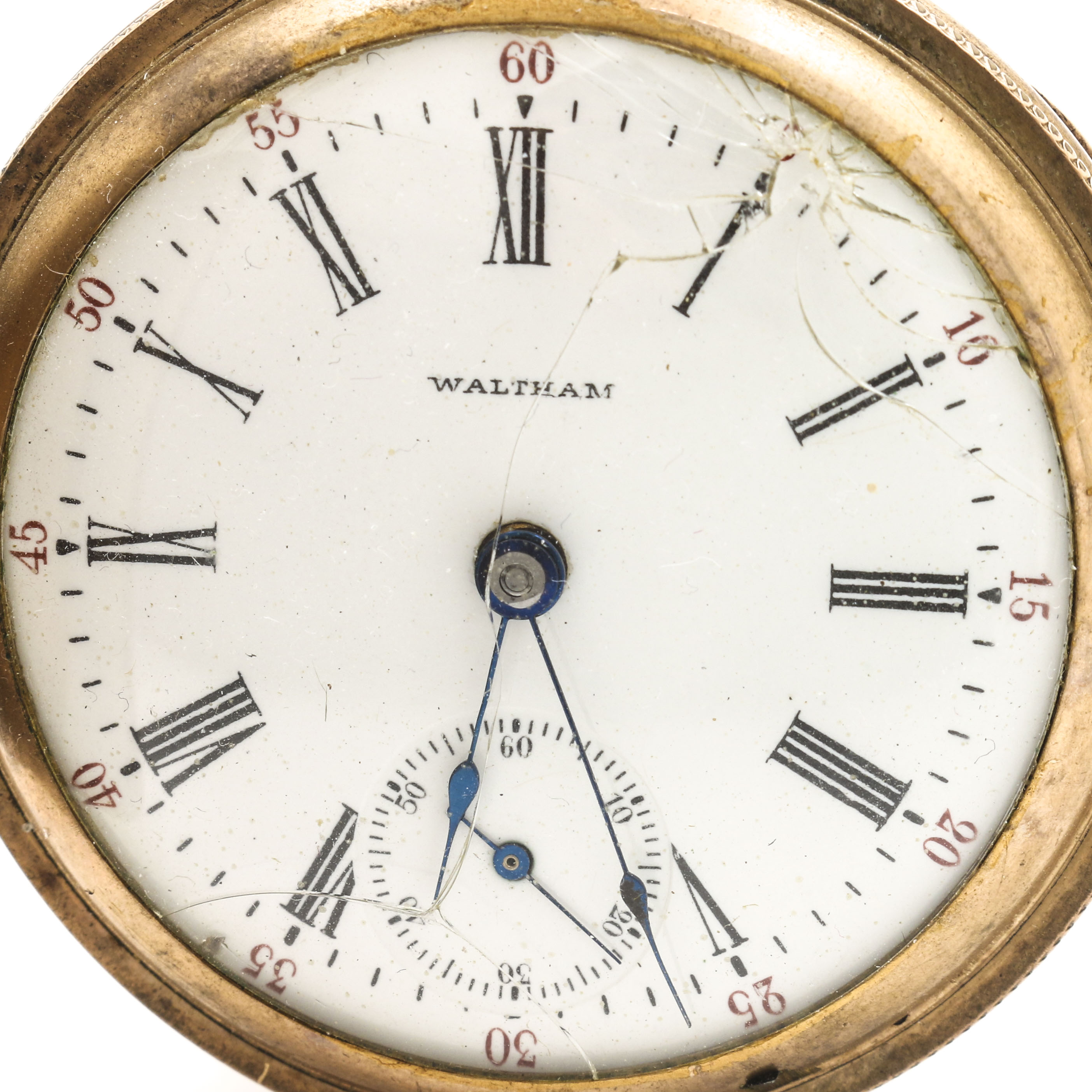 Antique Waltham Hunter Case Pocket Watch