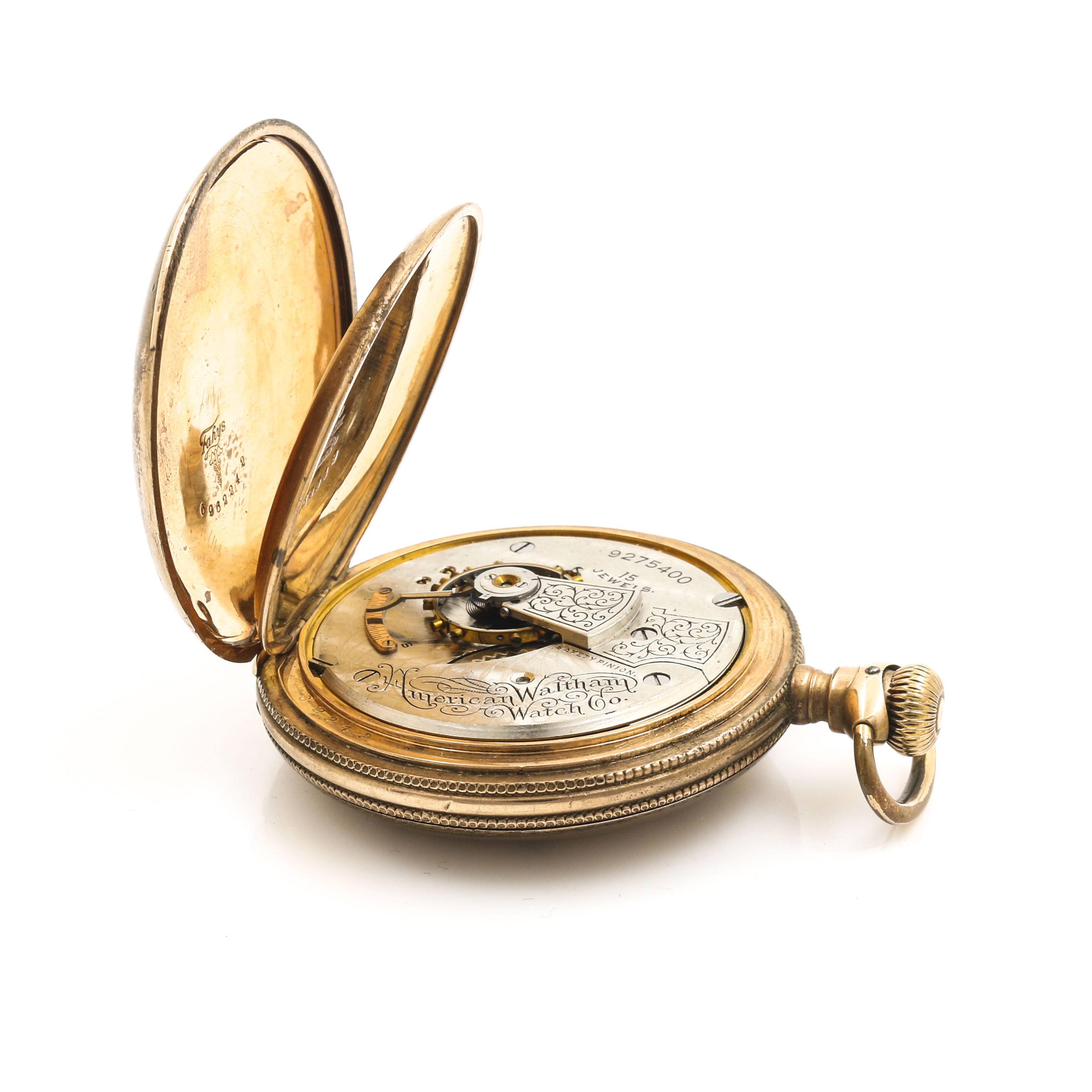 Antique Waltham Hunter Case Pocket Watch