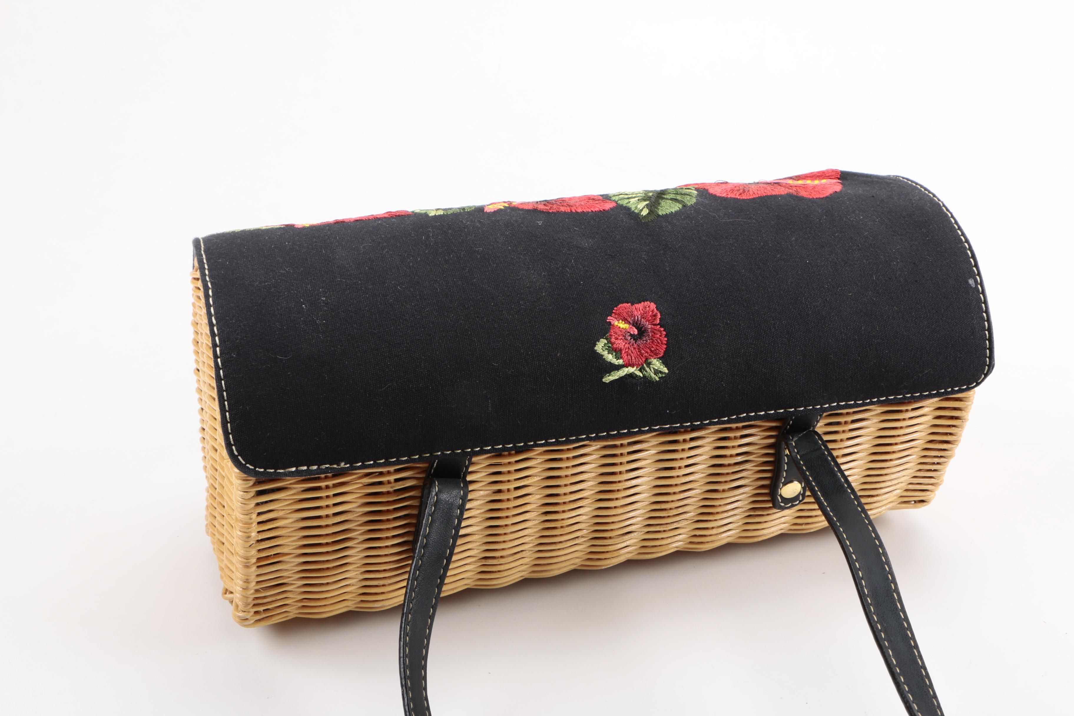 Vintage Handbags and Box Purses Including Fleurette of Miami