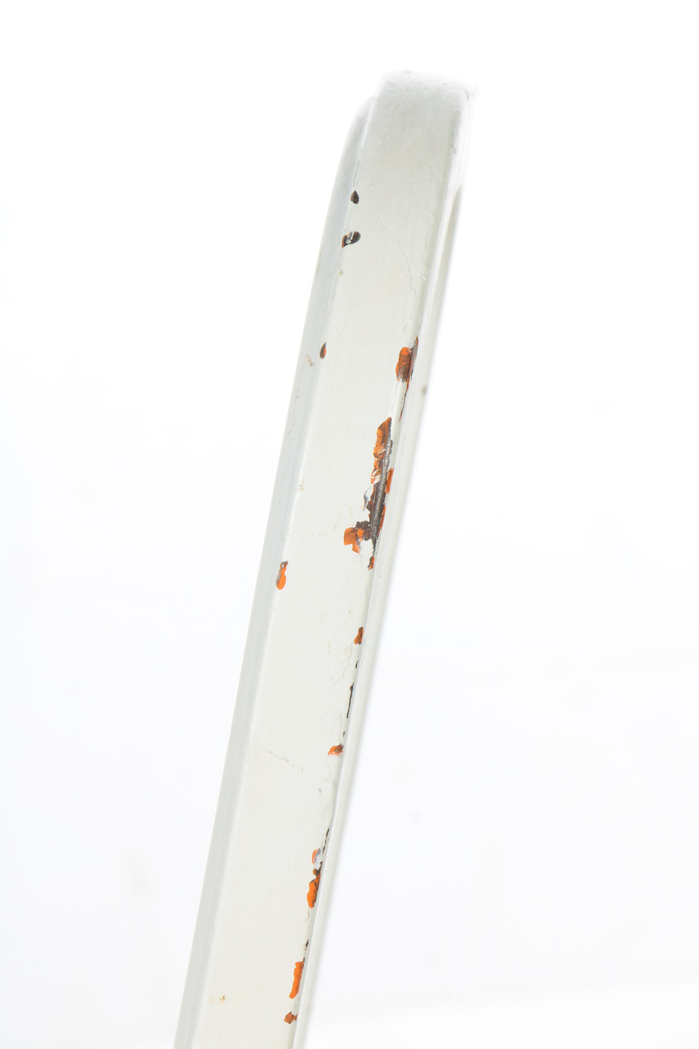 White Metal Rocking Chair