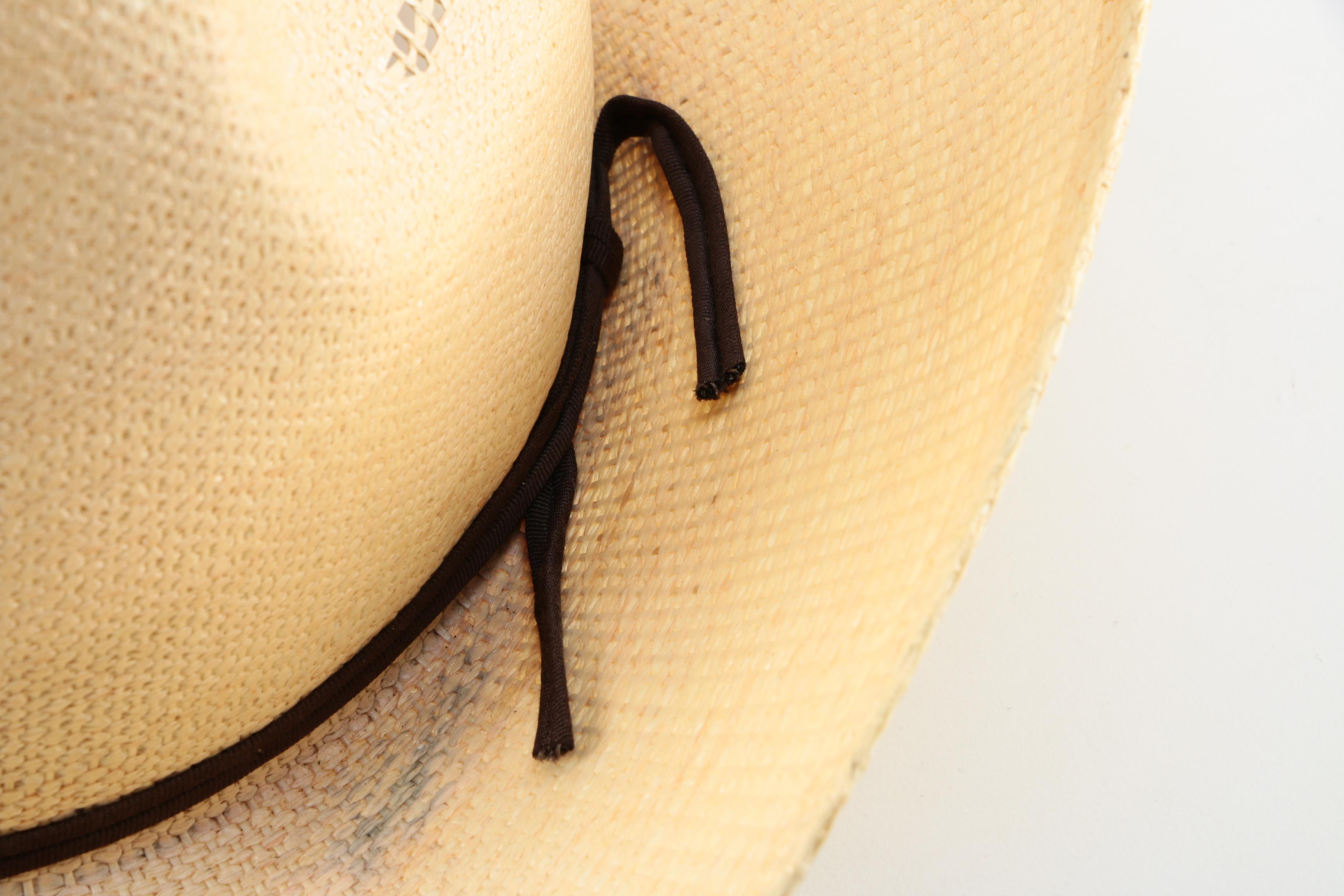 Bangora Straw Cowboy Hat