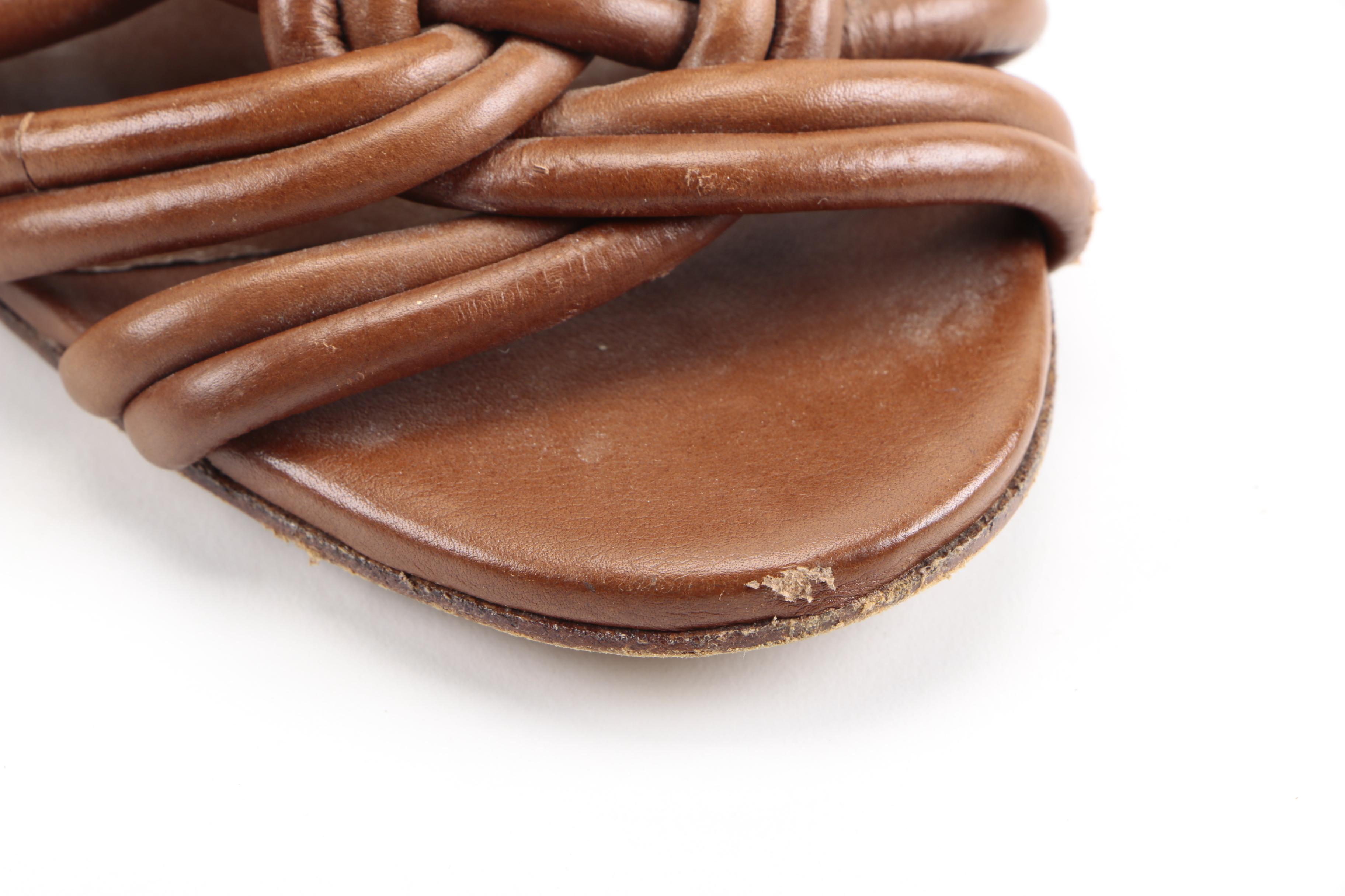 Tory Burch Strappy Leather Sandals