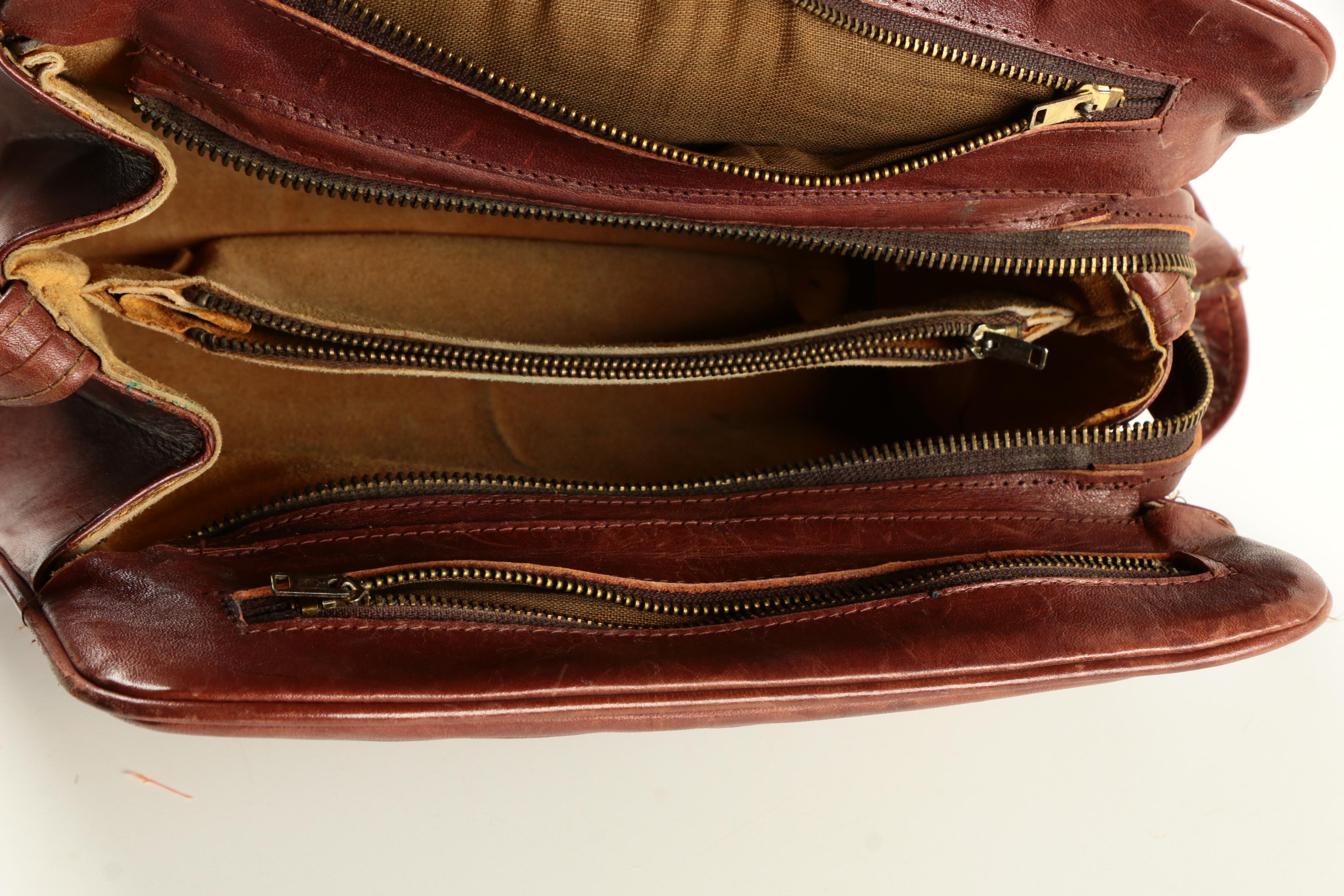 Vintage Tooled Leather Handbags