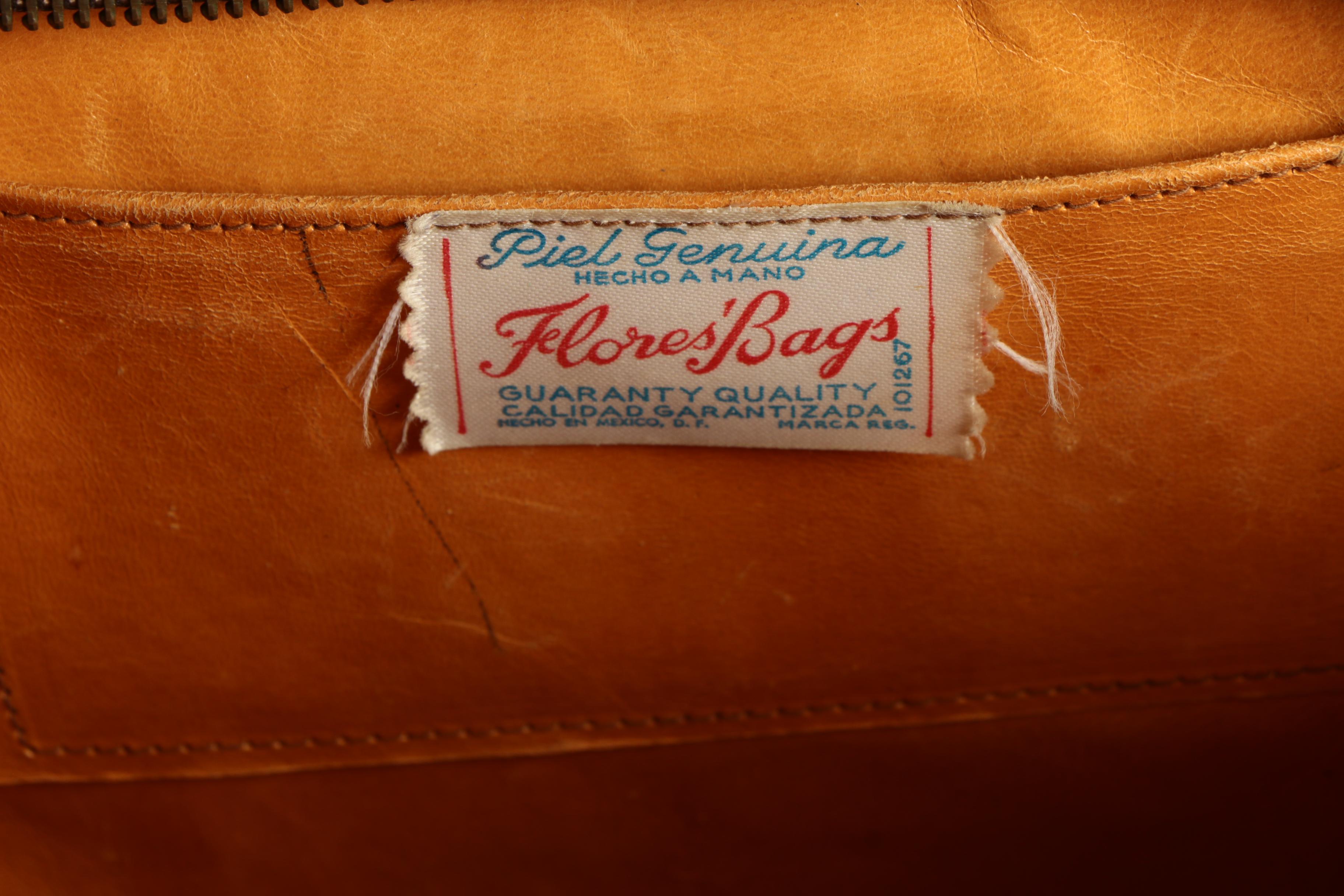 Vintage Tooled Leather Handbags