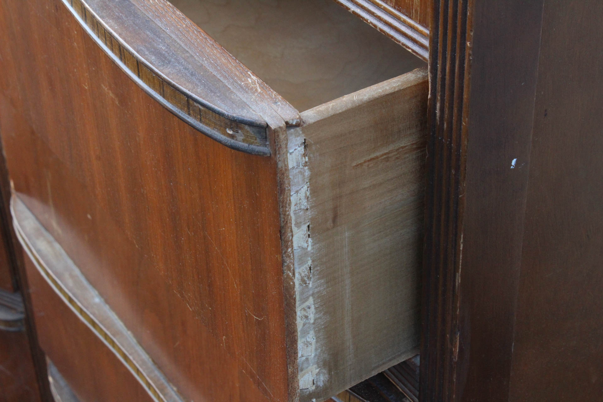 Collection of Art Deco "Waterfall" Style Bedroom Furniture