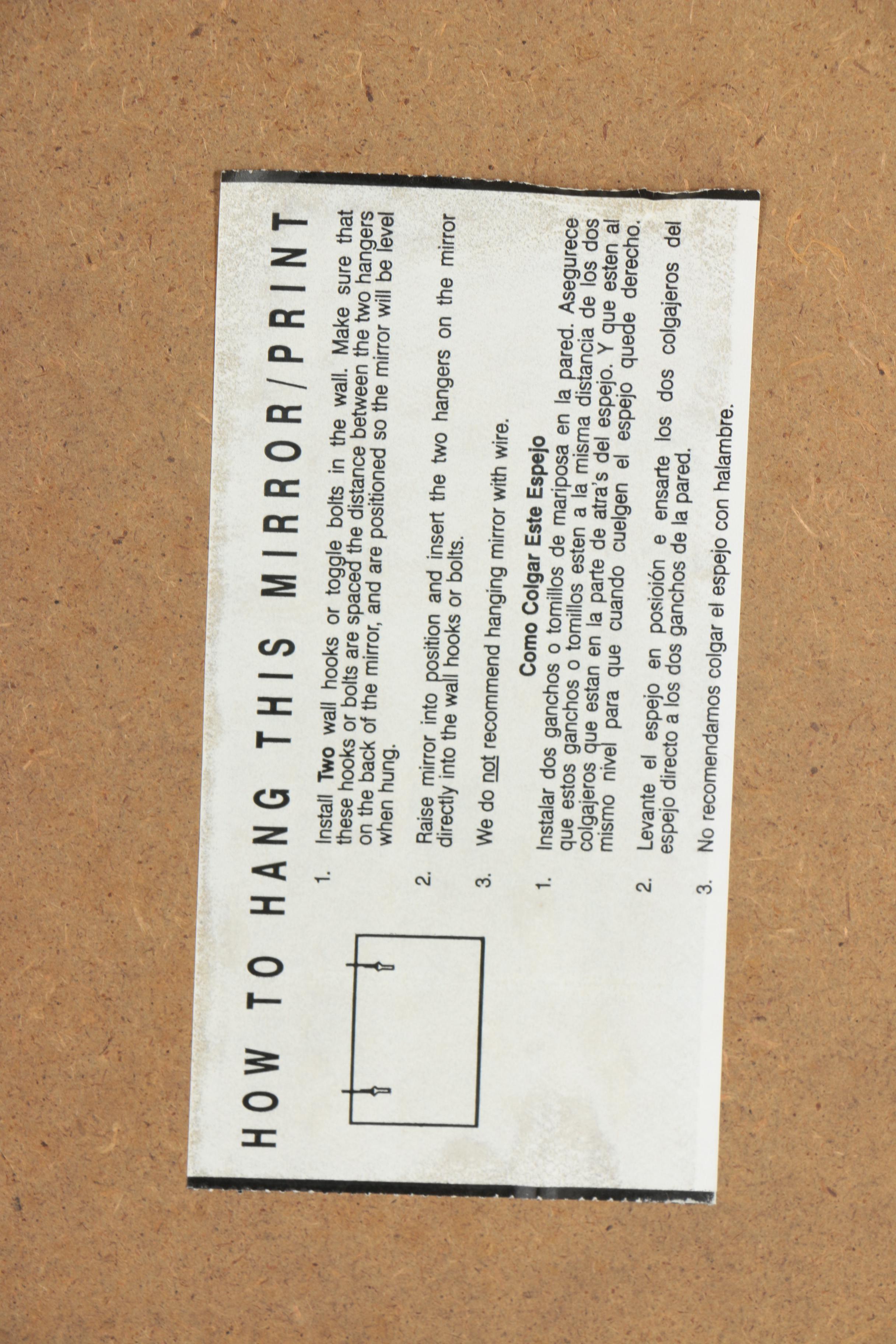 Arched Beveled Wall Mirror by Carolina Mirror Company