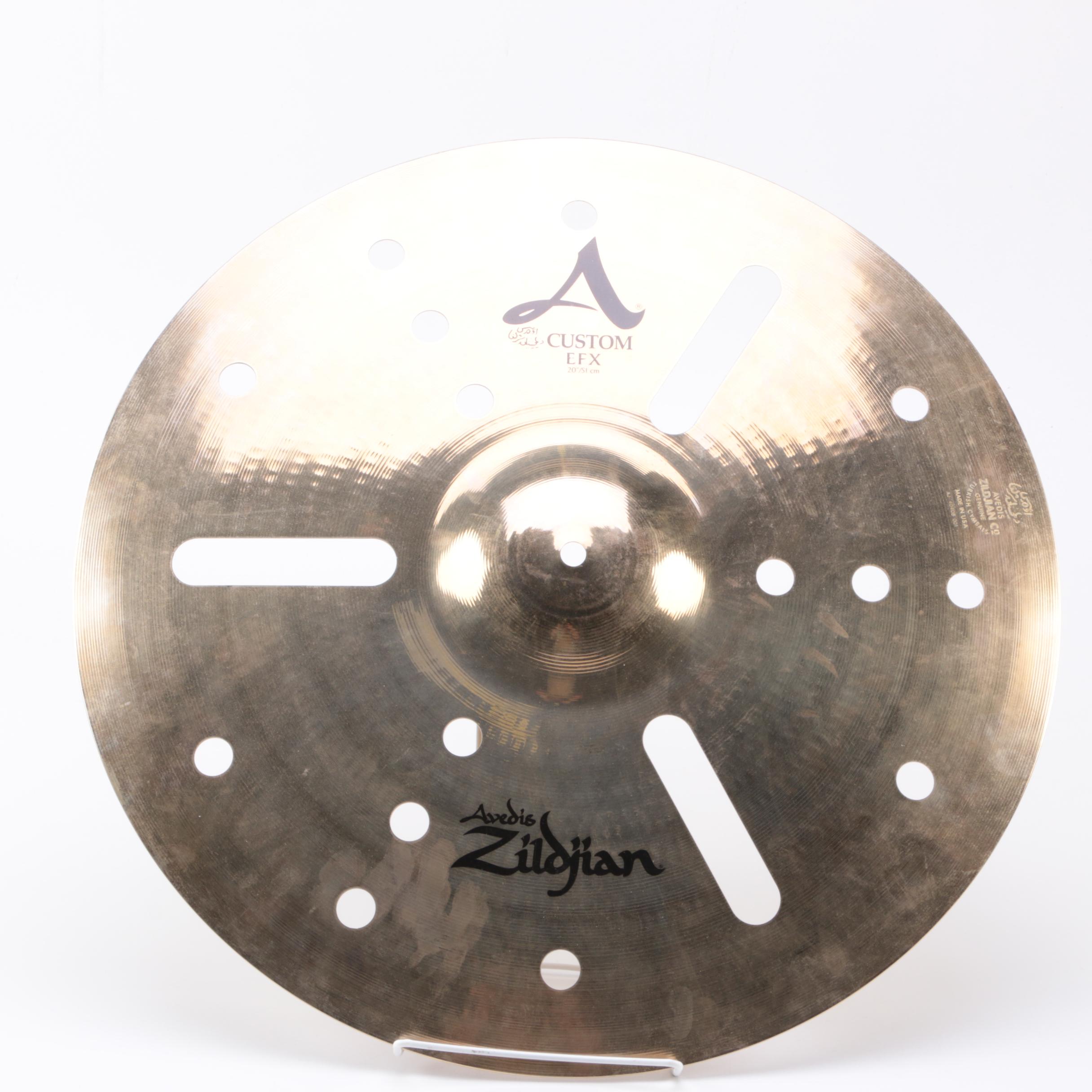 Zildjian 20" A Custom EFX and 10" K Series Splash Cymbals