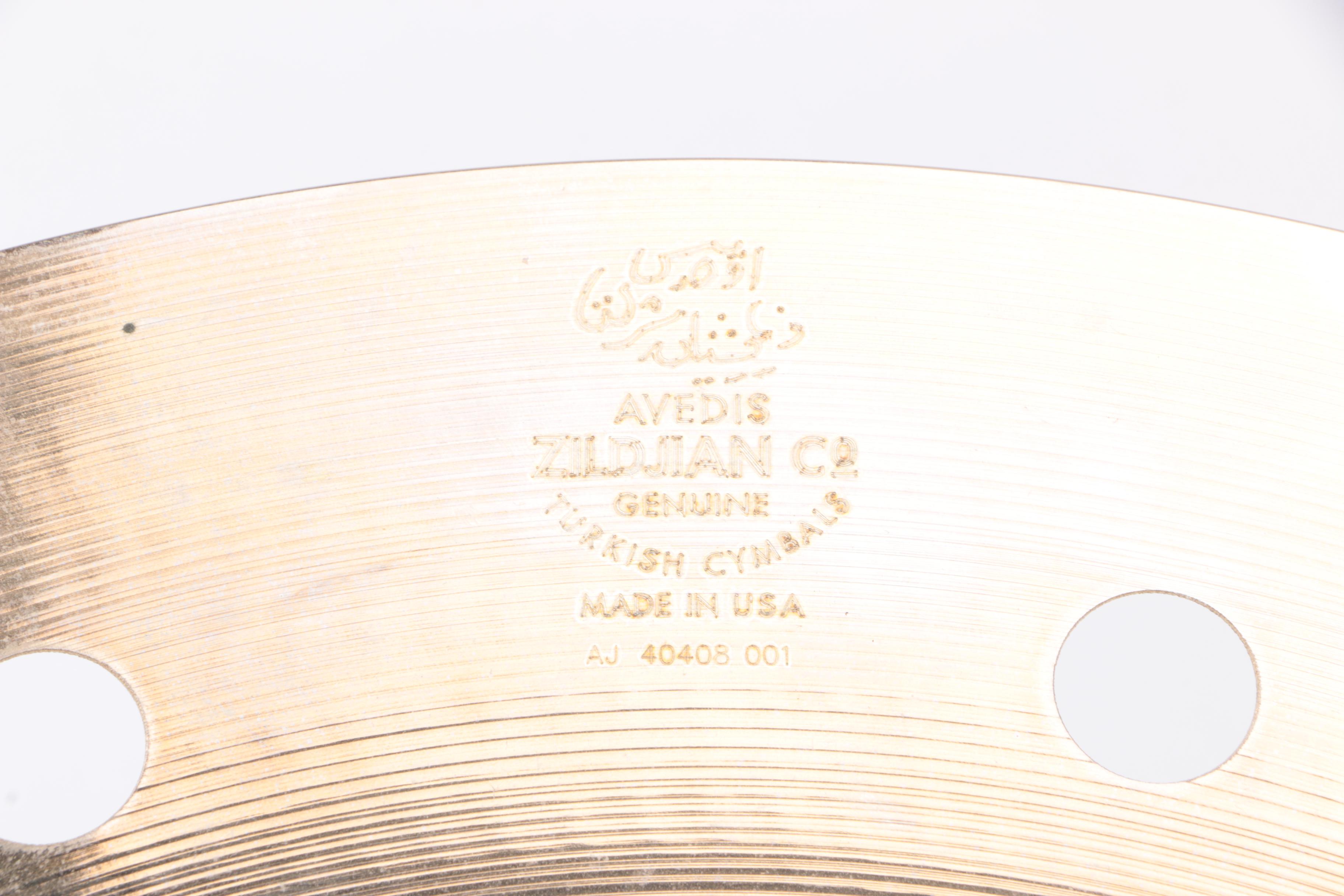 Zildjian 20" A Custom EFX and 10" K Series Splash Cymbals