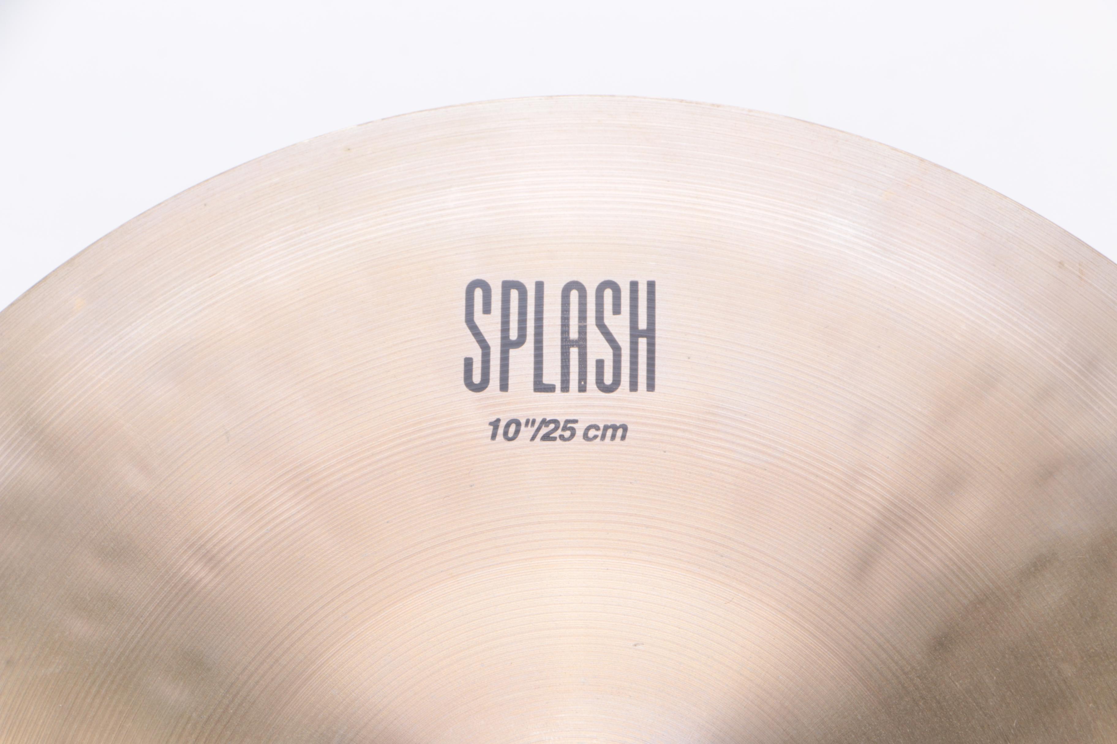 Zildjian 20" A Custom EFX and 10" K Series Splash Cymbals