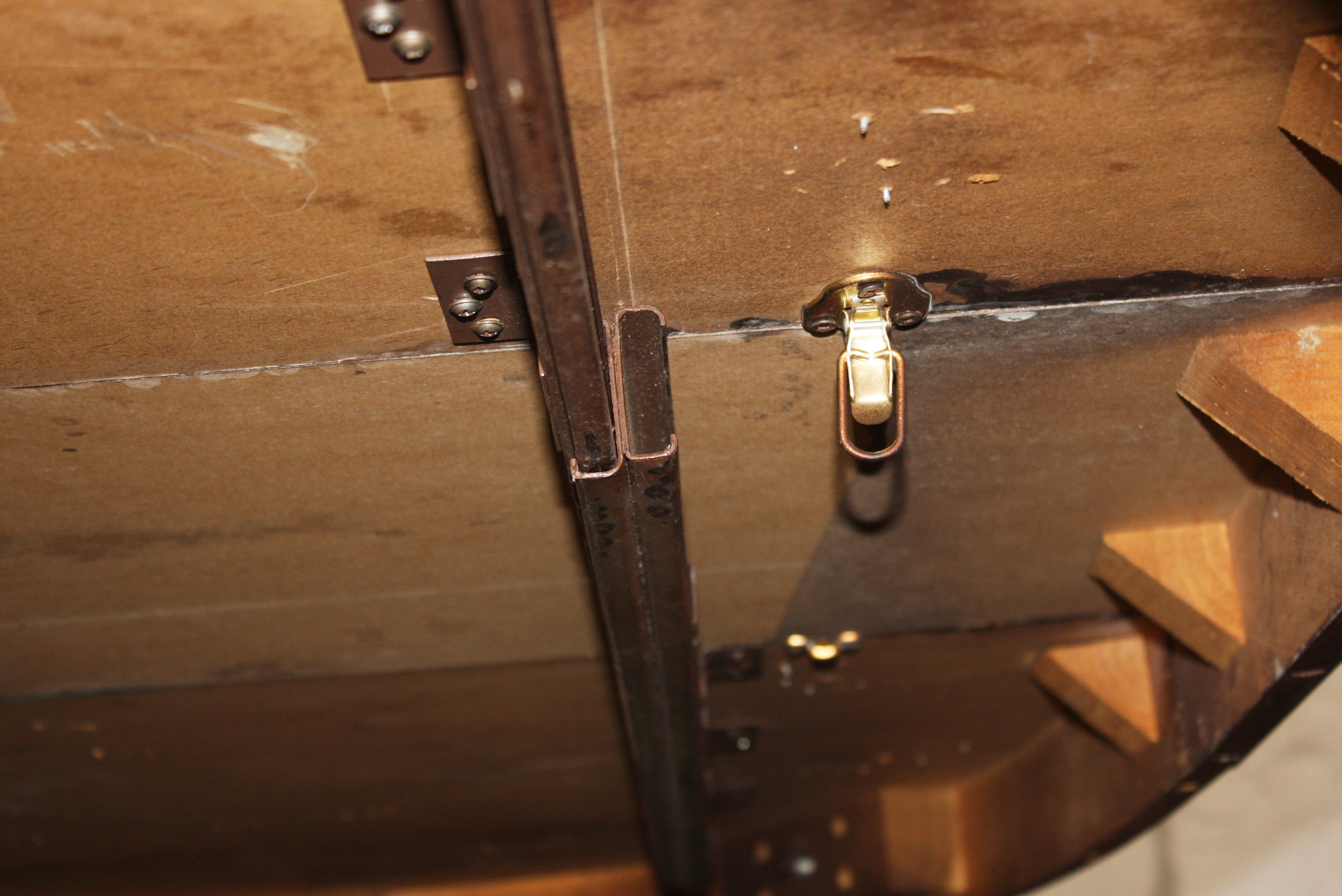 Vintage Chippendale Style Dining Table with Leaf Inserts