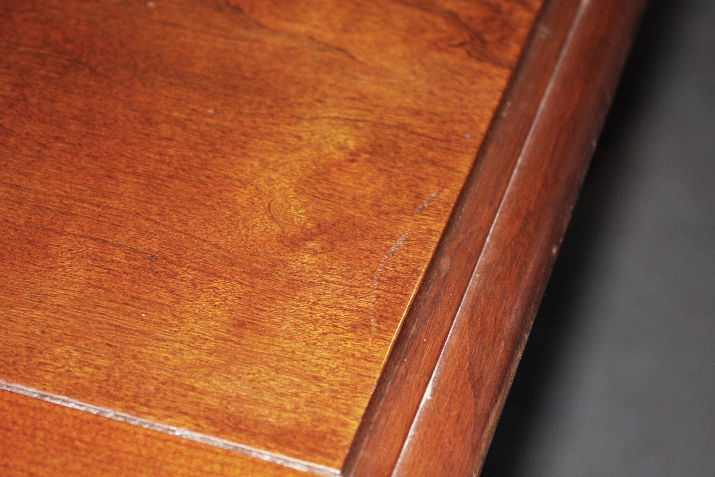 Vintage Chippendale Style Dining Table with Leaf Inserts