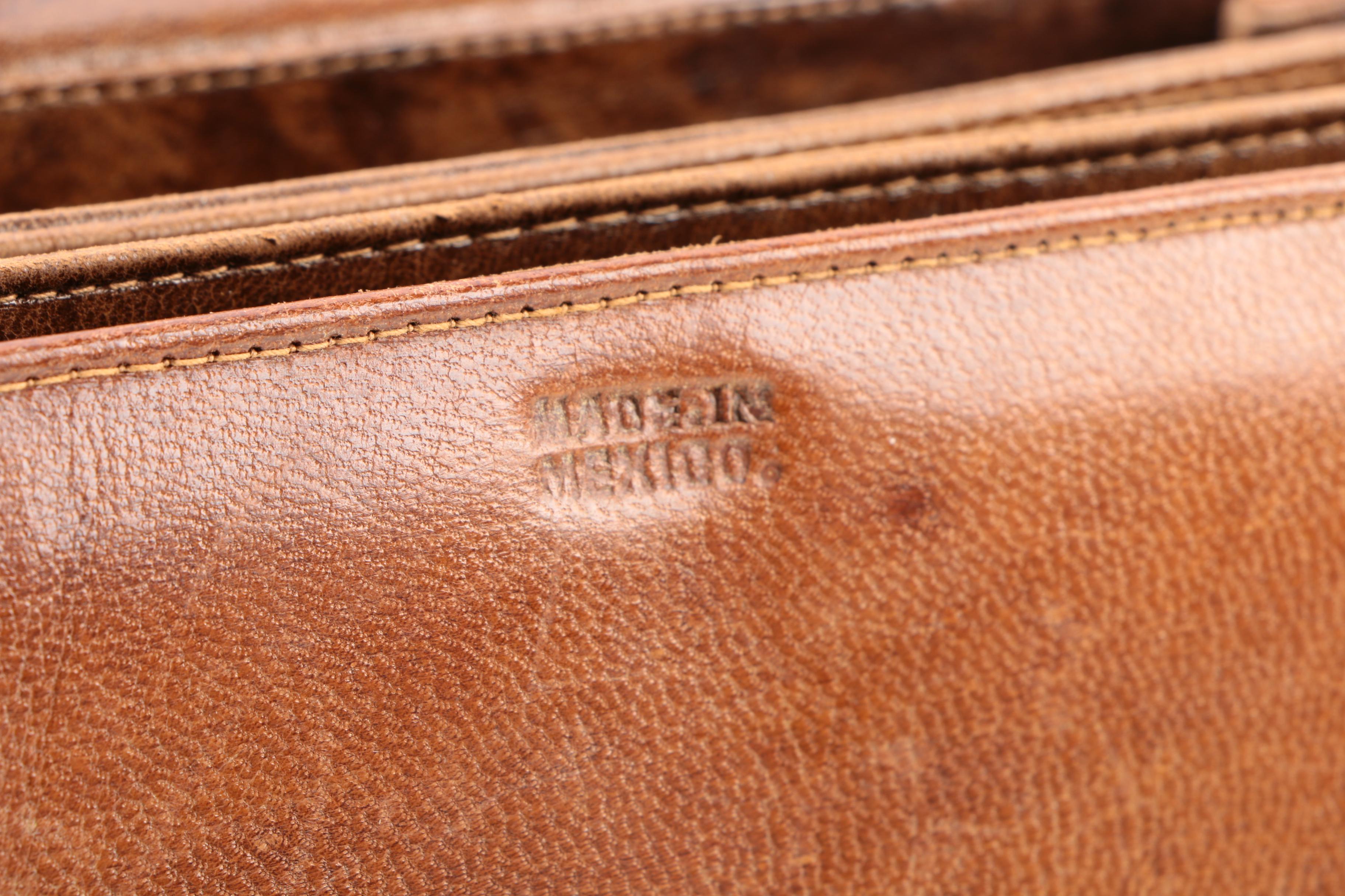 Vintage Tooled Leather Handbags