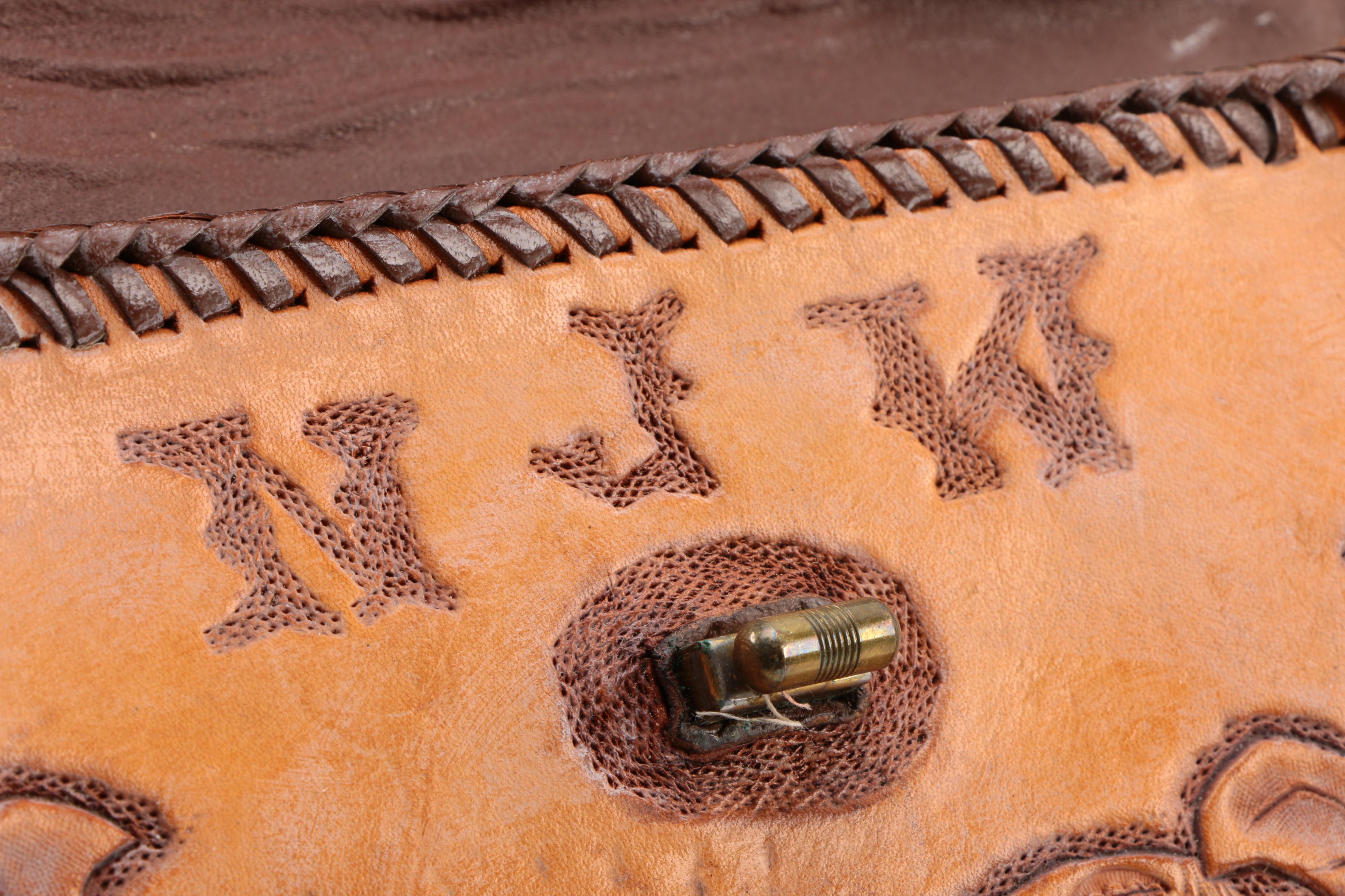 Vintage Tooled Leather Handbags