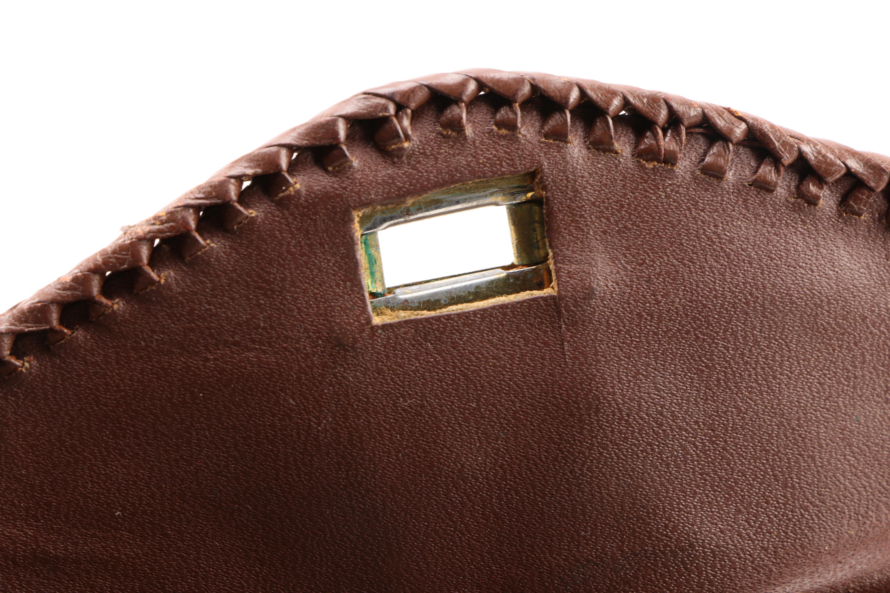 Vintage Tooled Leather Handbags