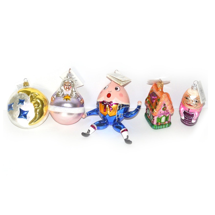 Christopher Radko Hand-Painted Glass Ornaments
