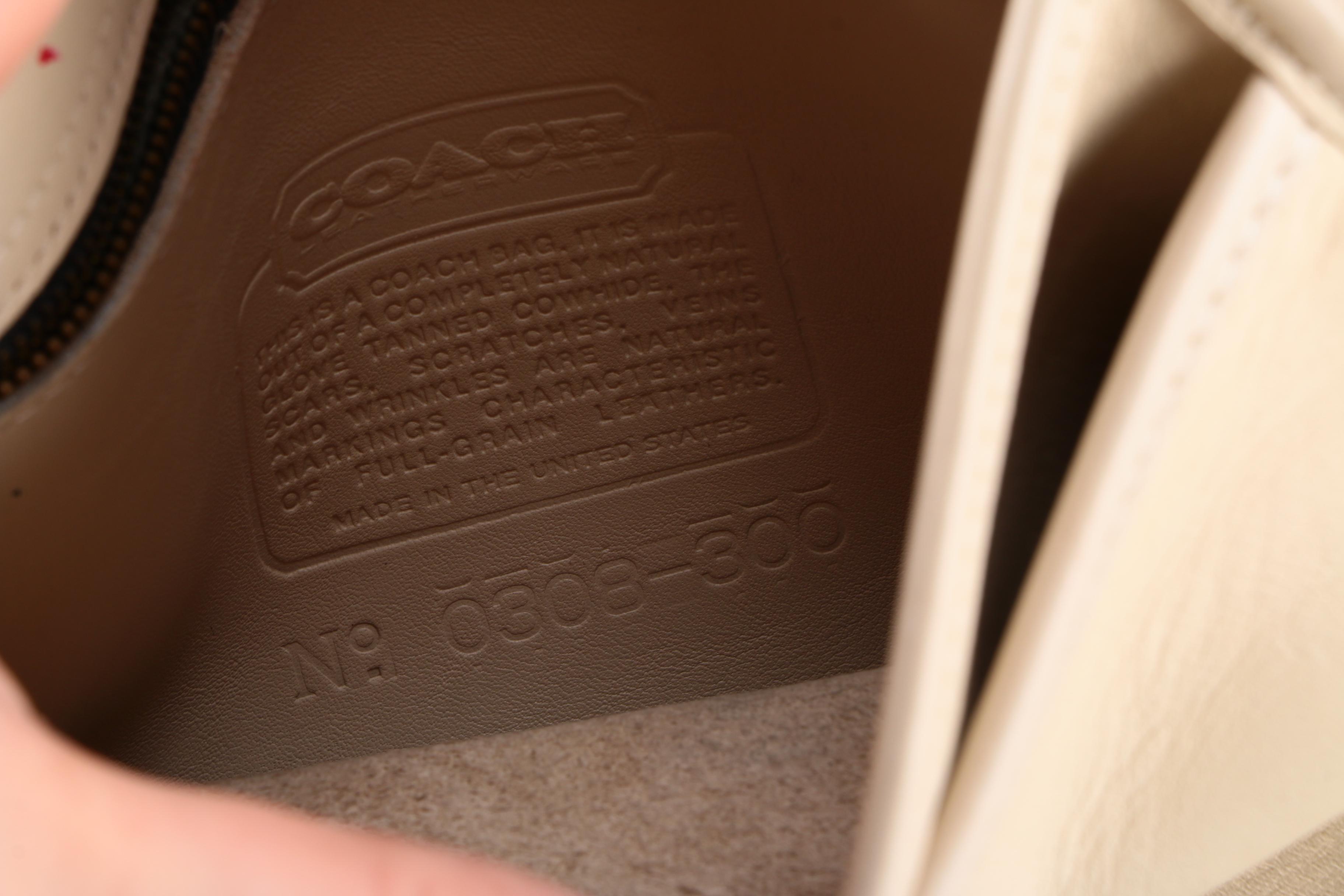 Vintage Coach Leather Handbags