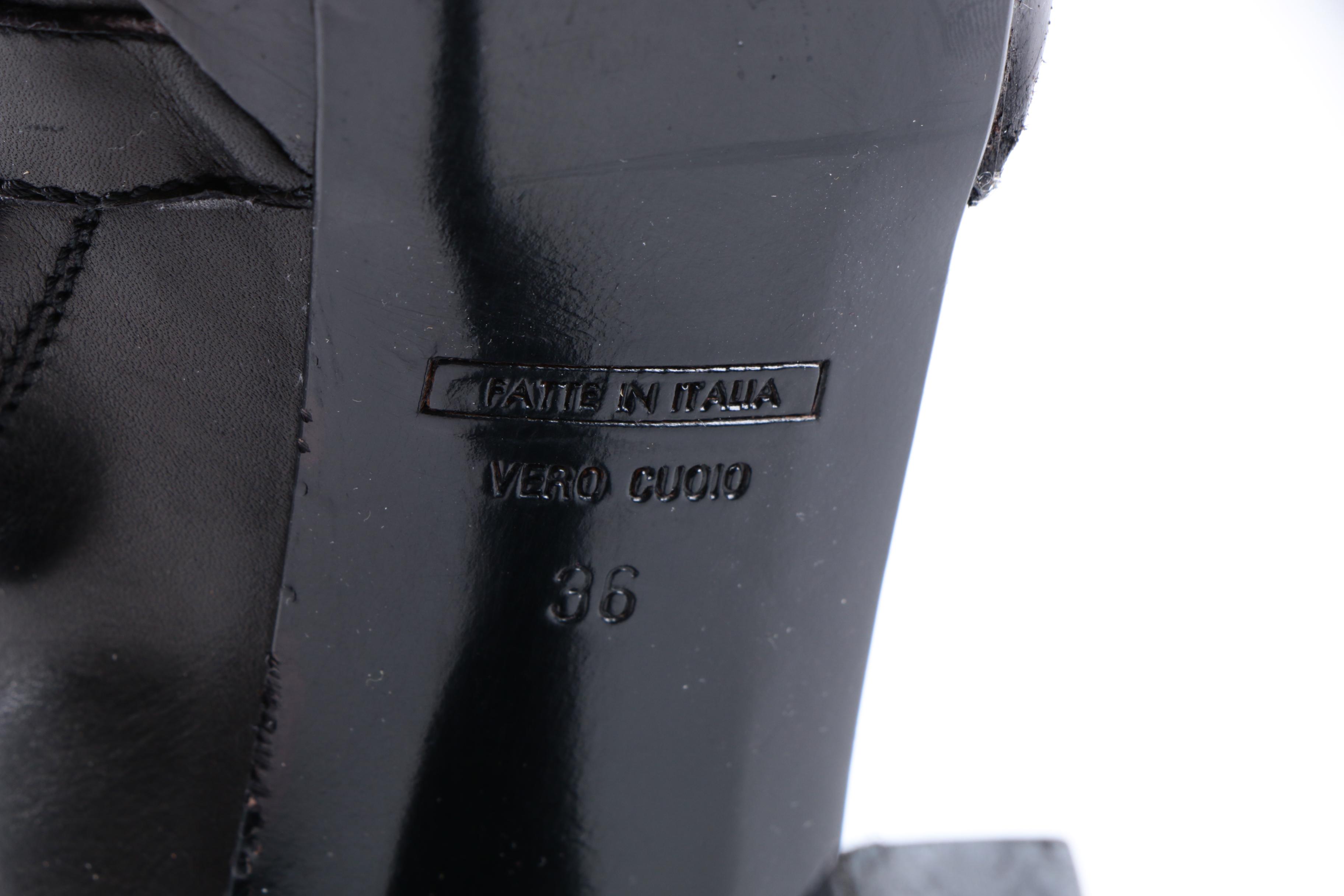 Gianni Bravo Italian Leather Boots