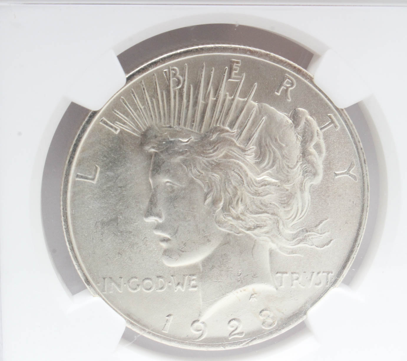 Graded MS63 (NGC) 1923 Peace Silver Dollar