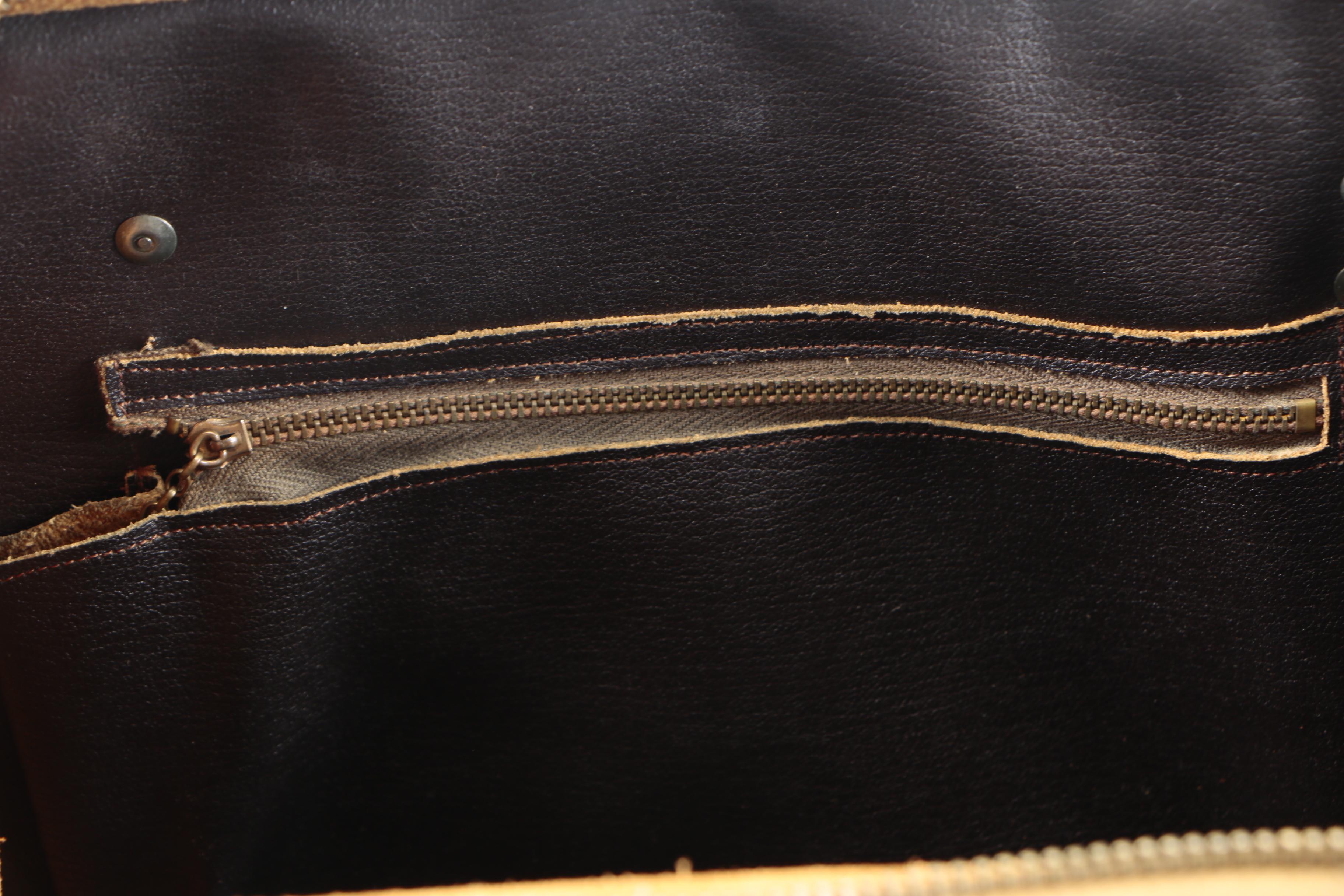 Vintage Tooled Leather Handbags