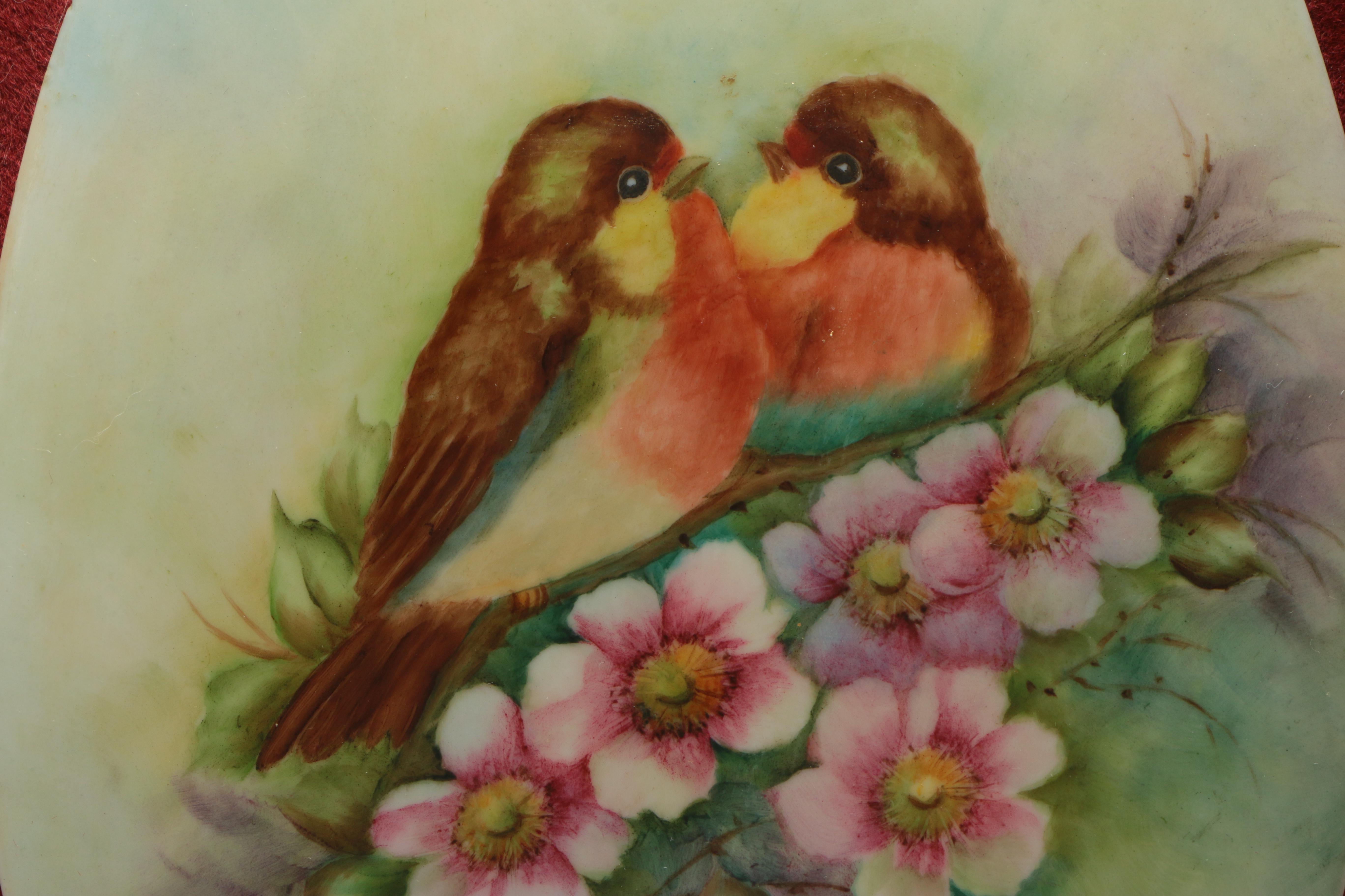 Hand Painted Porcelain Plaques