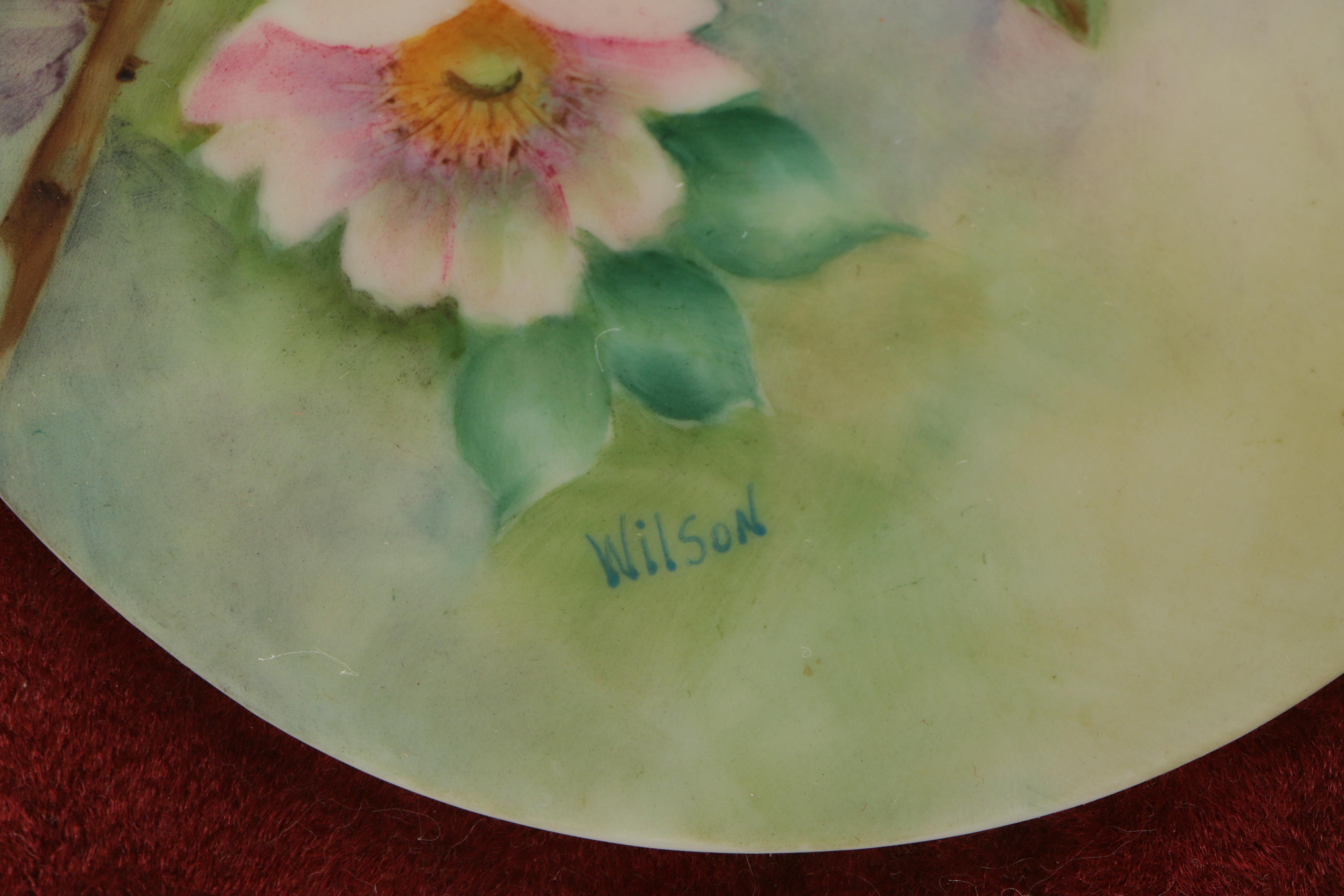 Hand Painted Porcelain Plaques