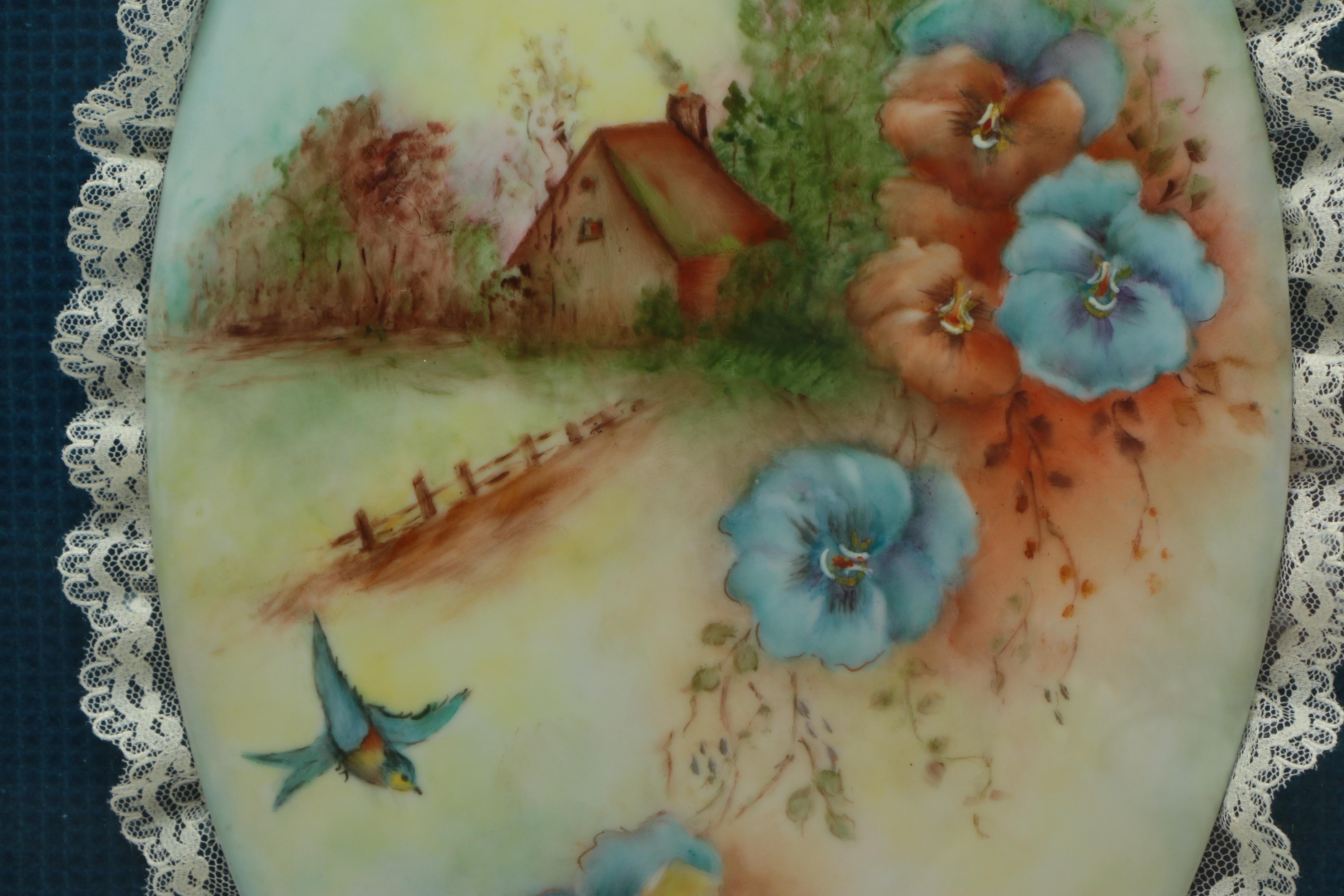 Hand Painted Porcelain Plaques