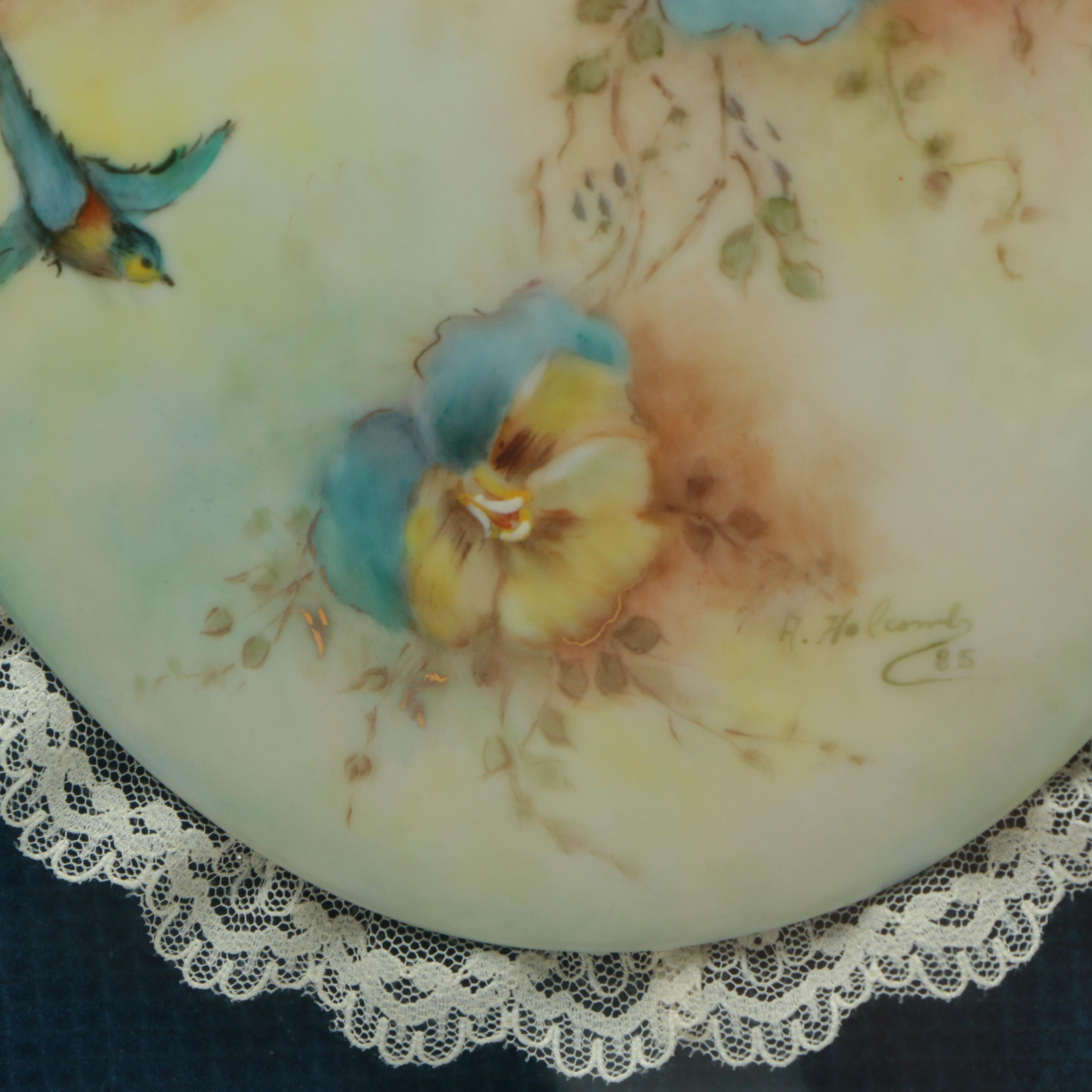 Hand Painted Porcelain Plaques