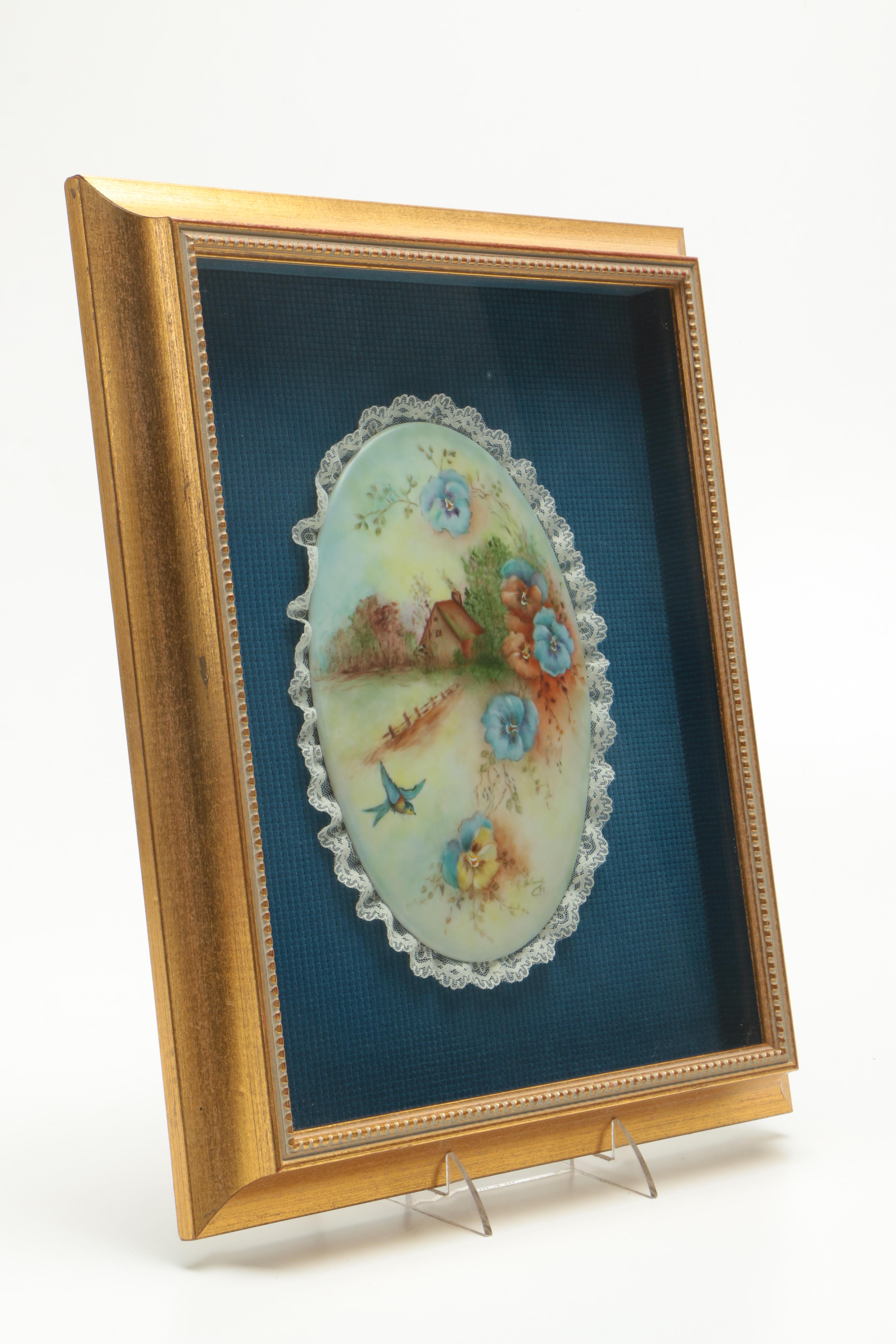 Hand Painted Porcelain Plaques