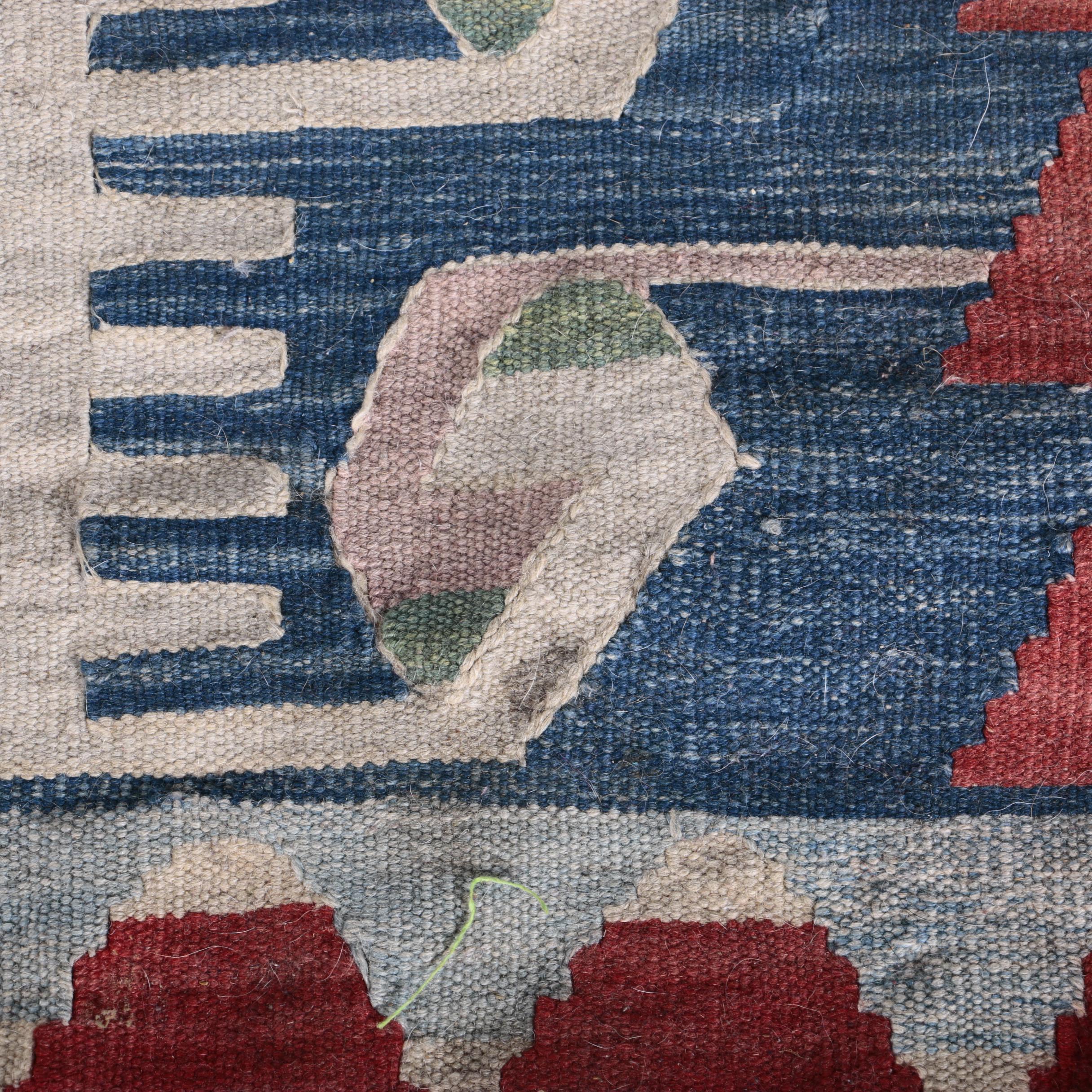 Handwoven Kilim Wool Mat