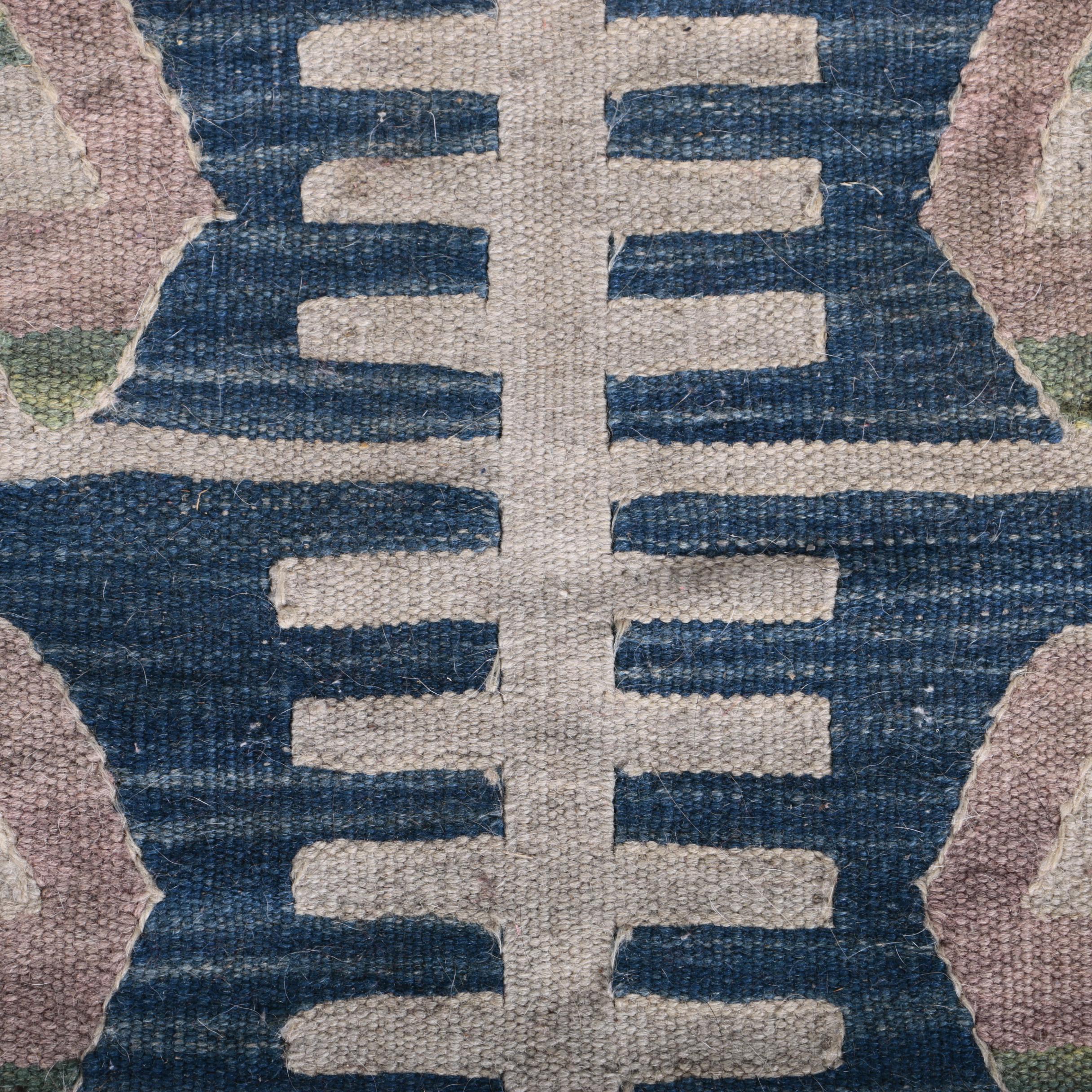 Handwoven Kilim Wool Mat