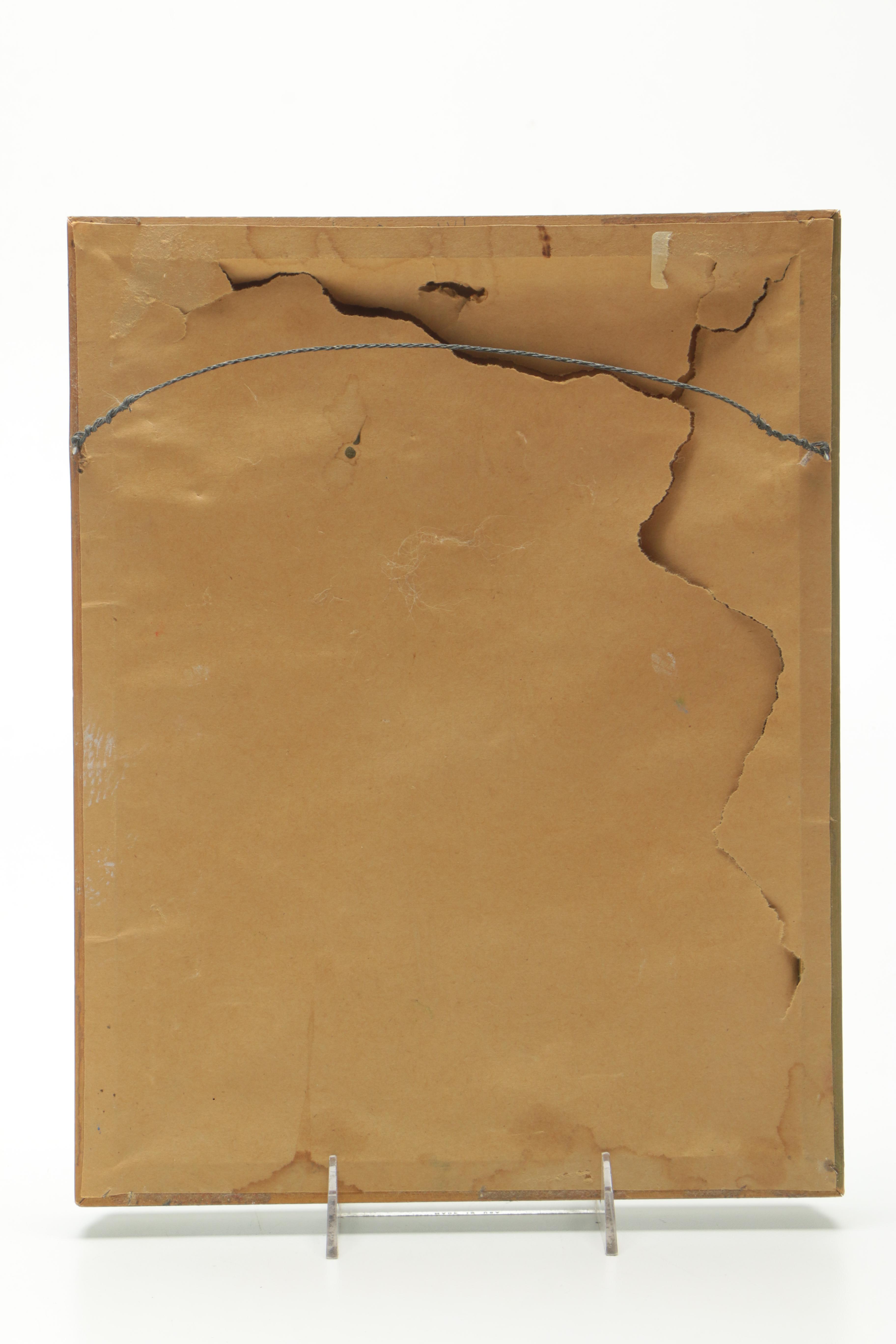 Oil Painting of Butterfly and Flowers