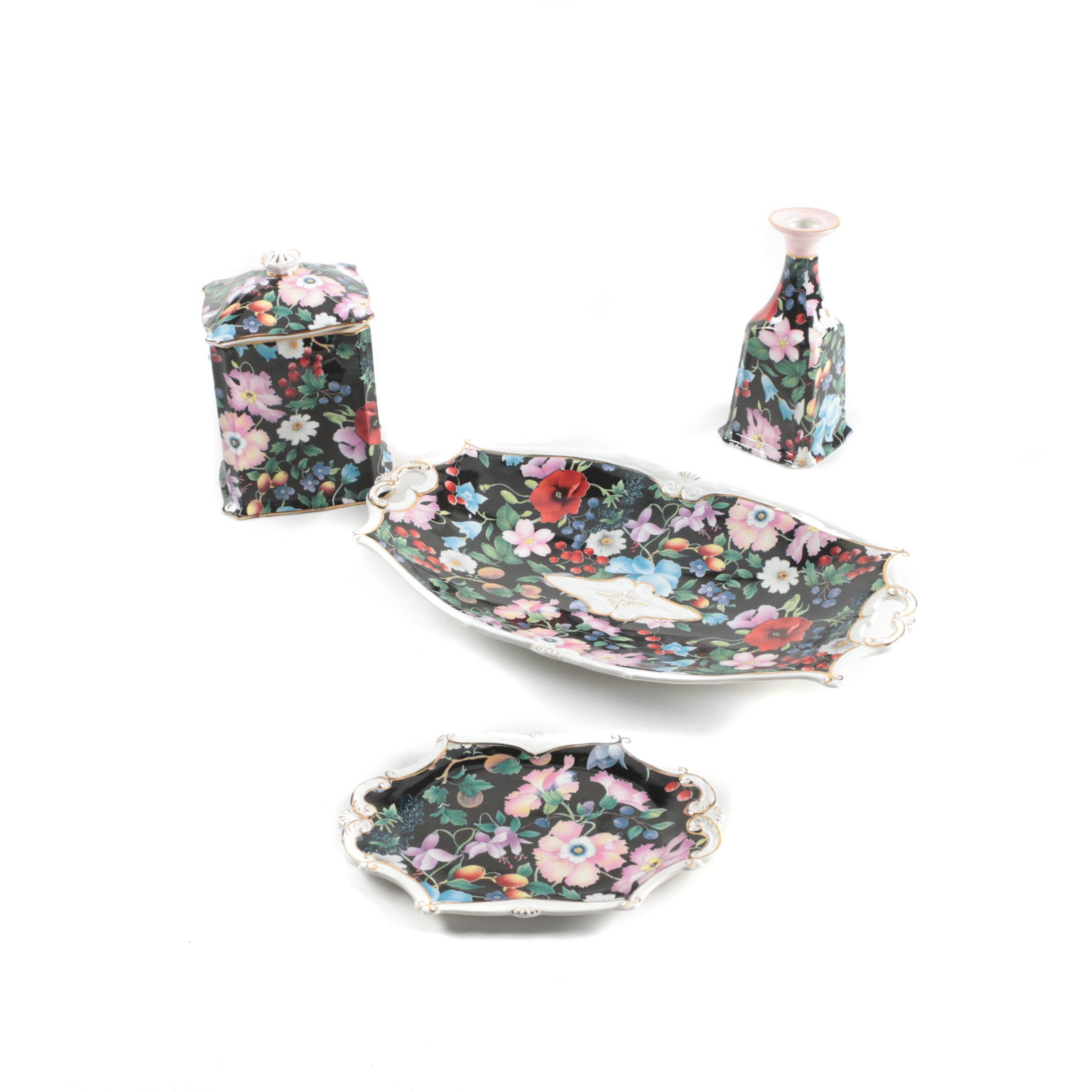 Staffordshire Fine Ceramics "Crown Dorset" Decor and Serveware