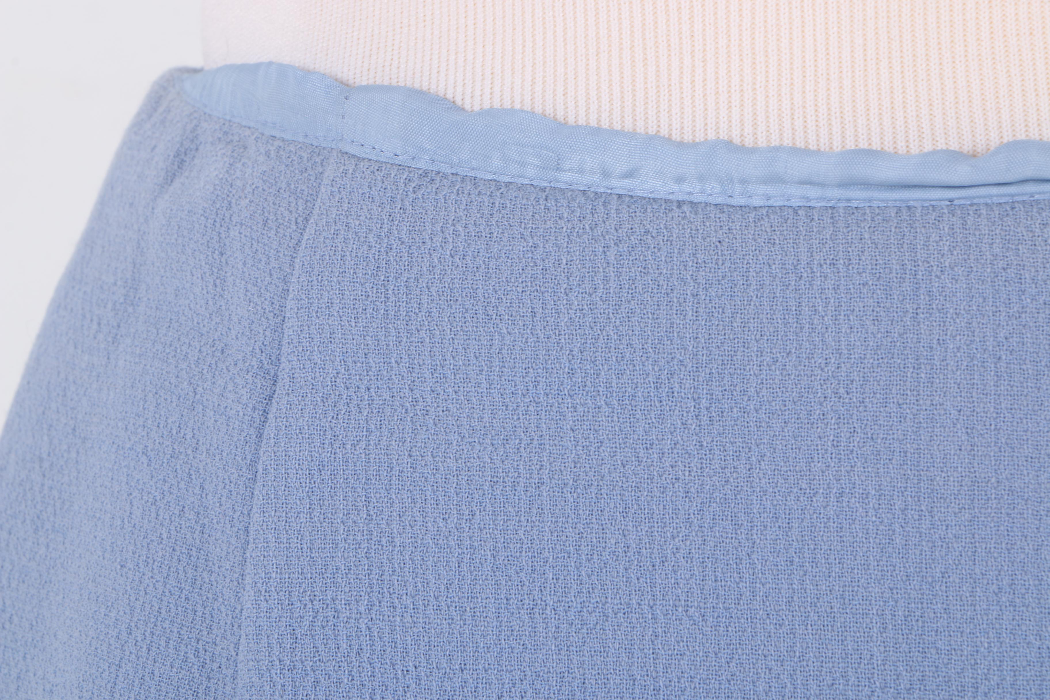 Oscar by Oscar de la Renta Skirt in Cornflower Blue