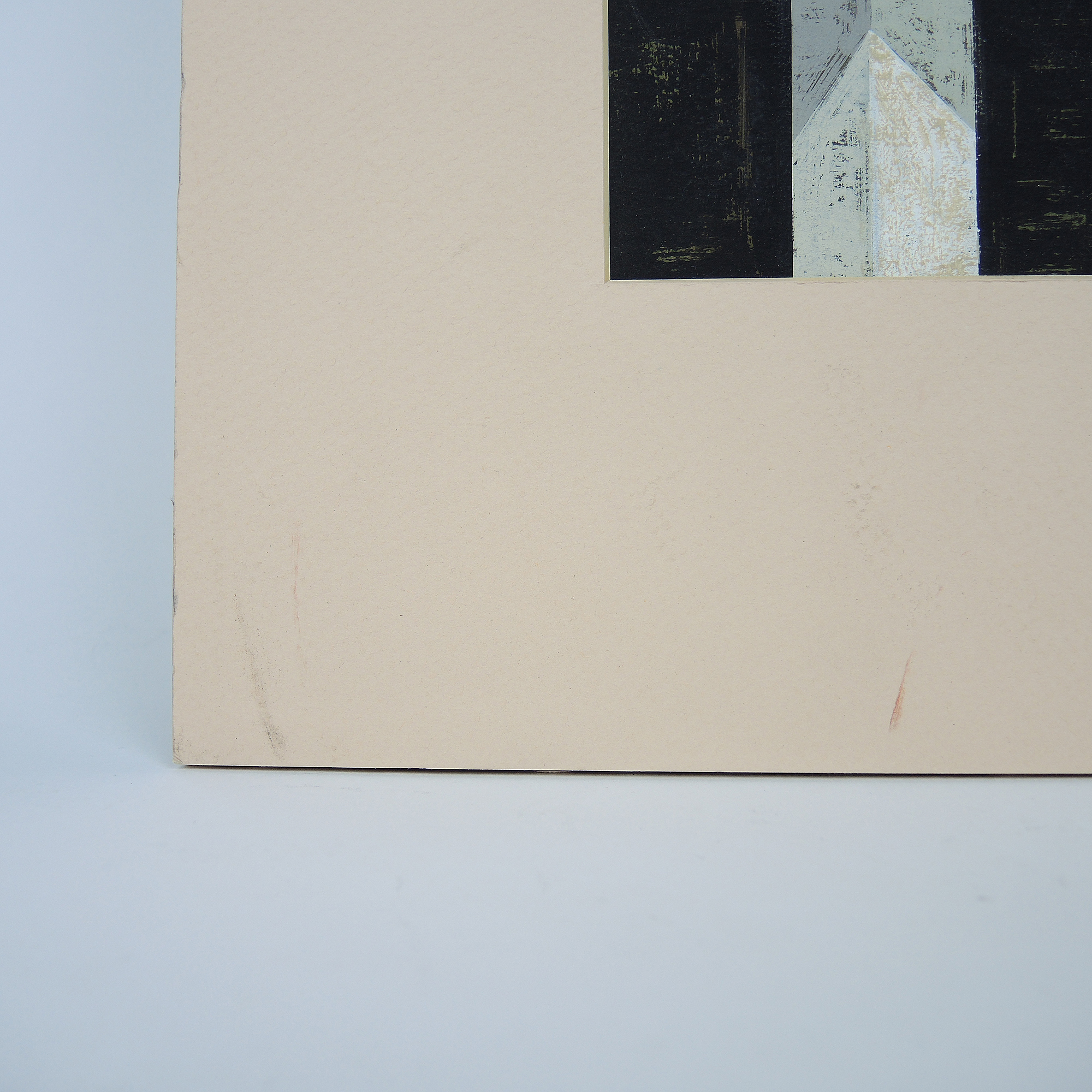 Original Mixed Media Herrick Industrial Scene