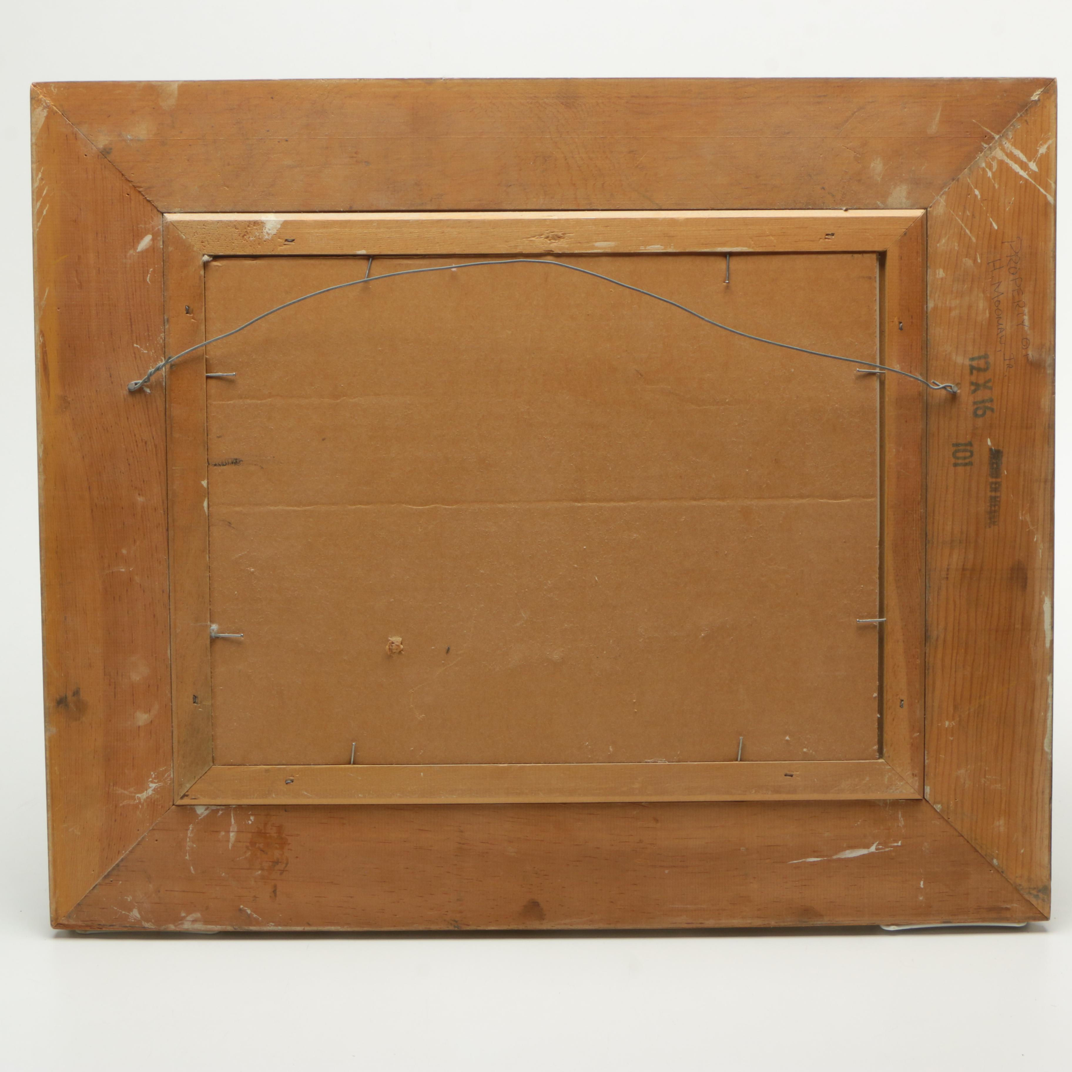 Offset Lithograph After Dalhart Windberg "Woodland Reflections"