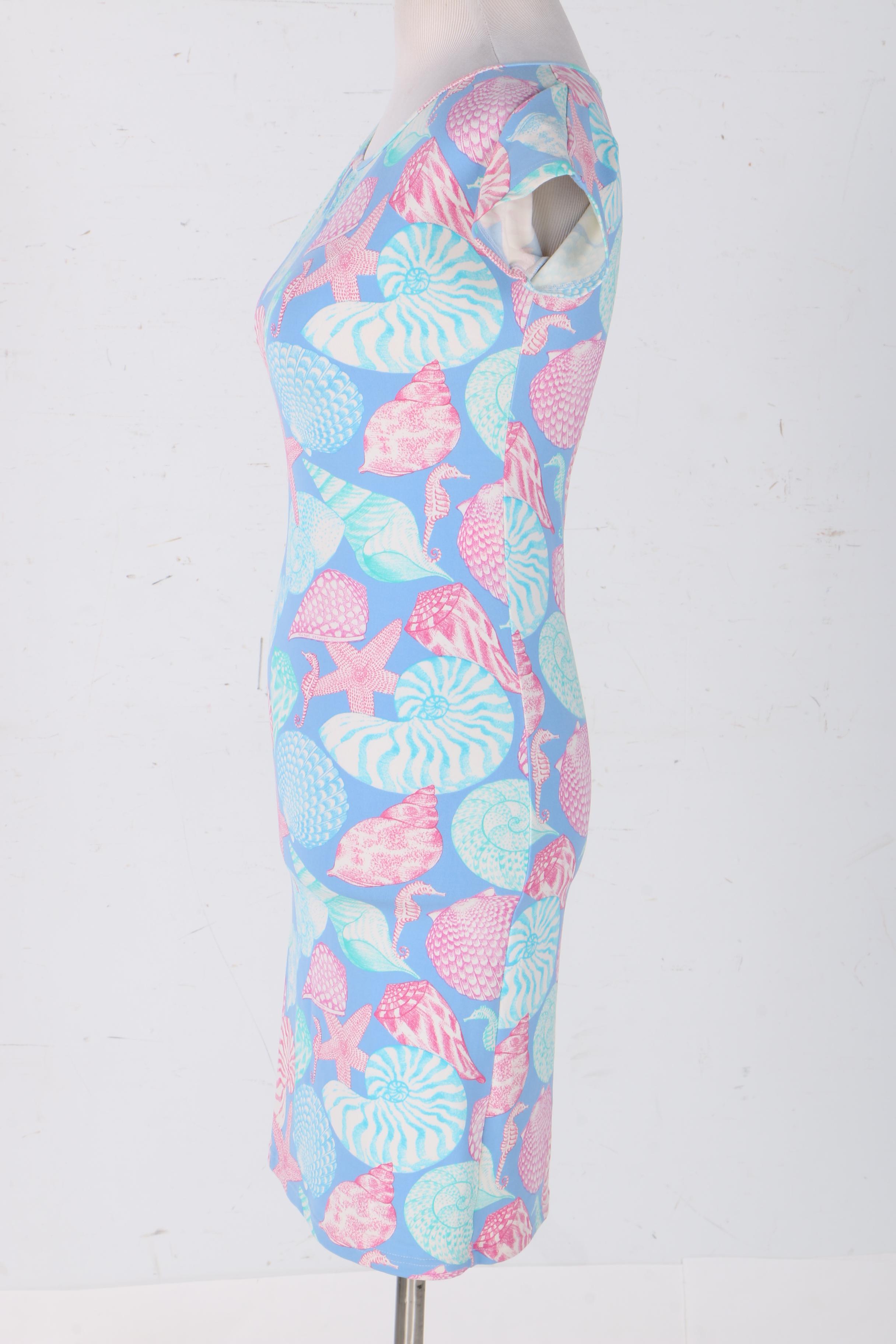 Seashell Print Dress by Manuel Canovas