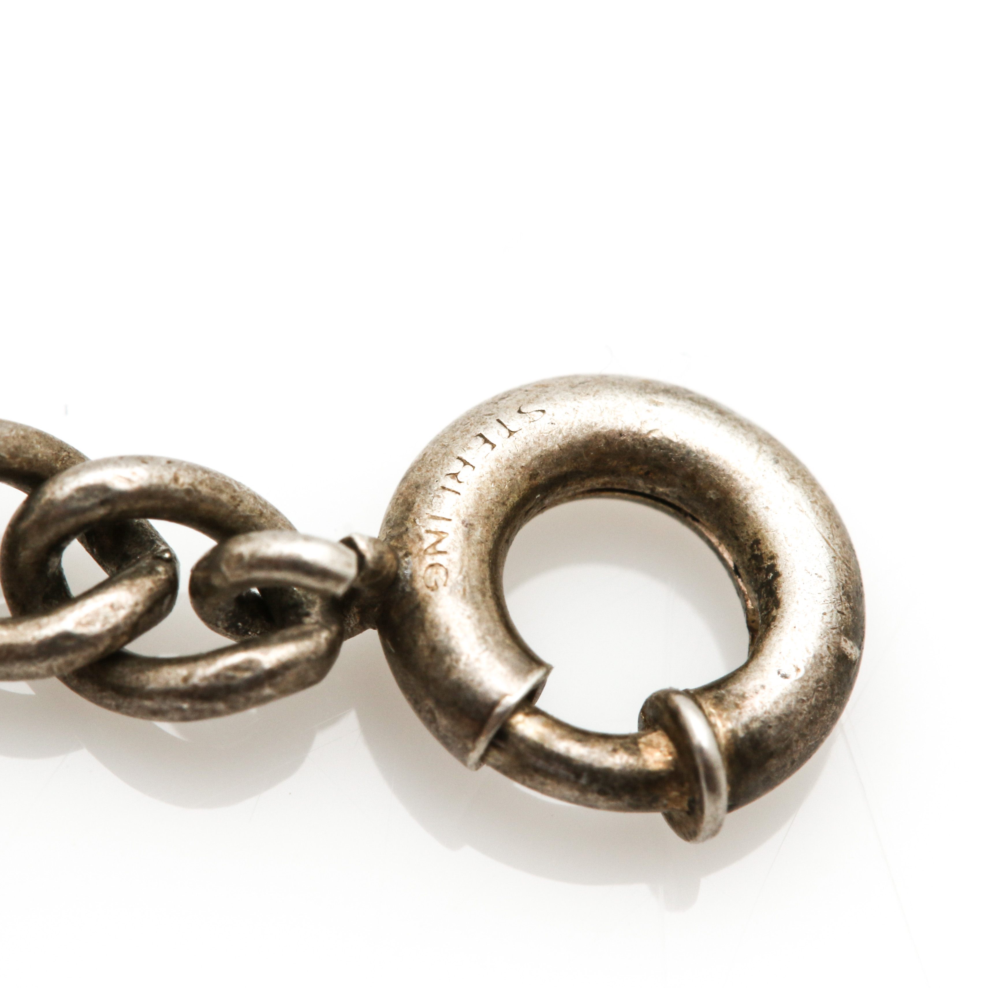 Sterling Silver Charm Bracelet