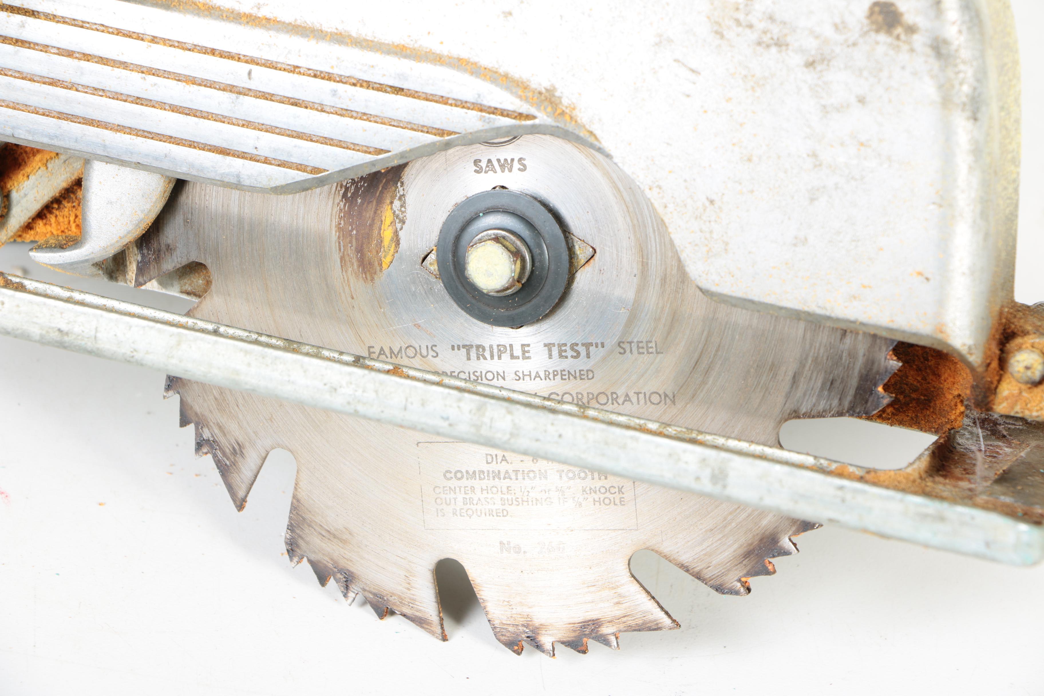 Bench Grinder and Zephyr Circular Saw