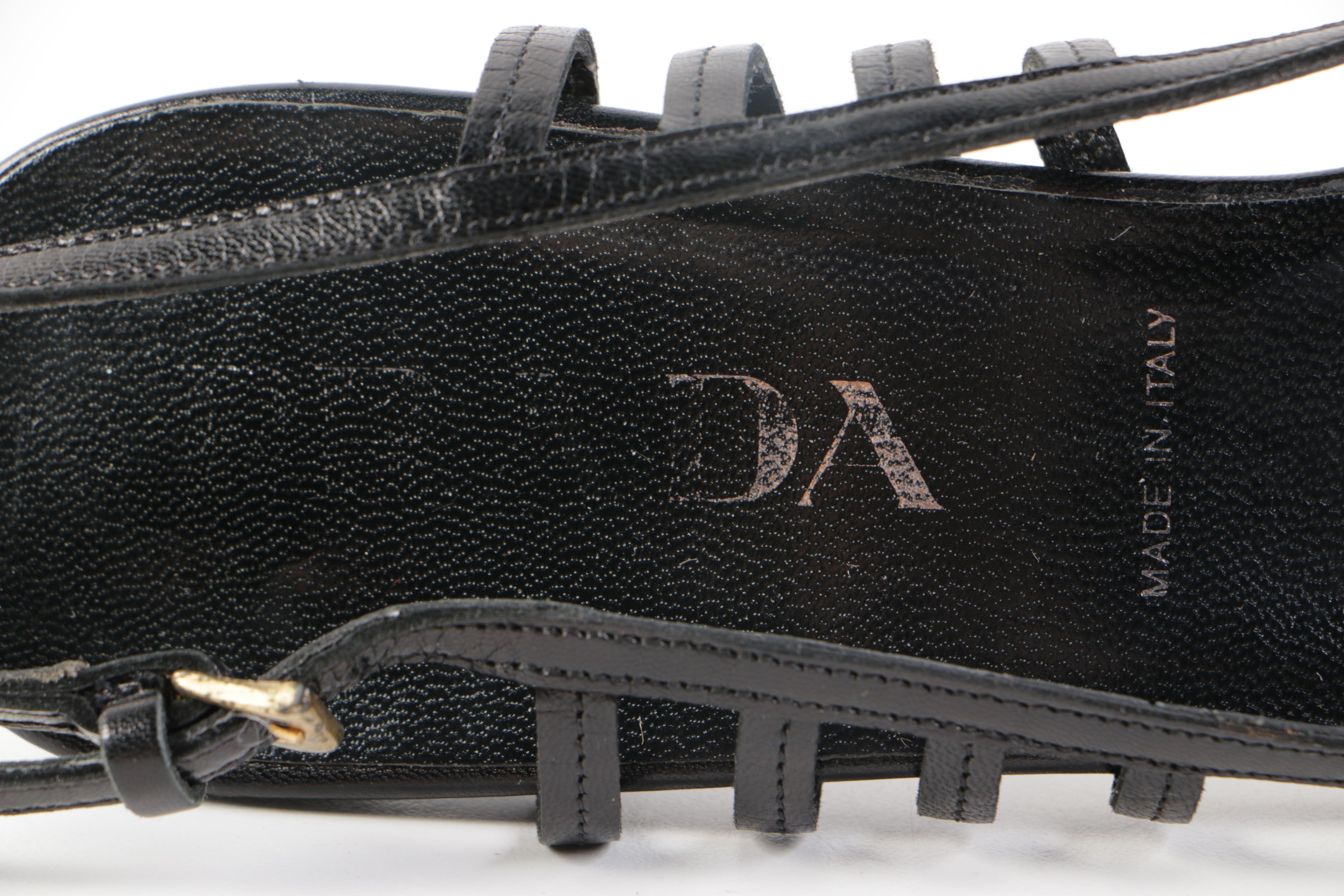 Prada Leather Kitten Heels