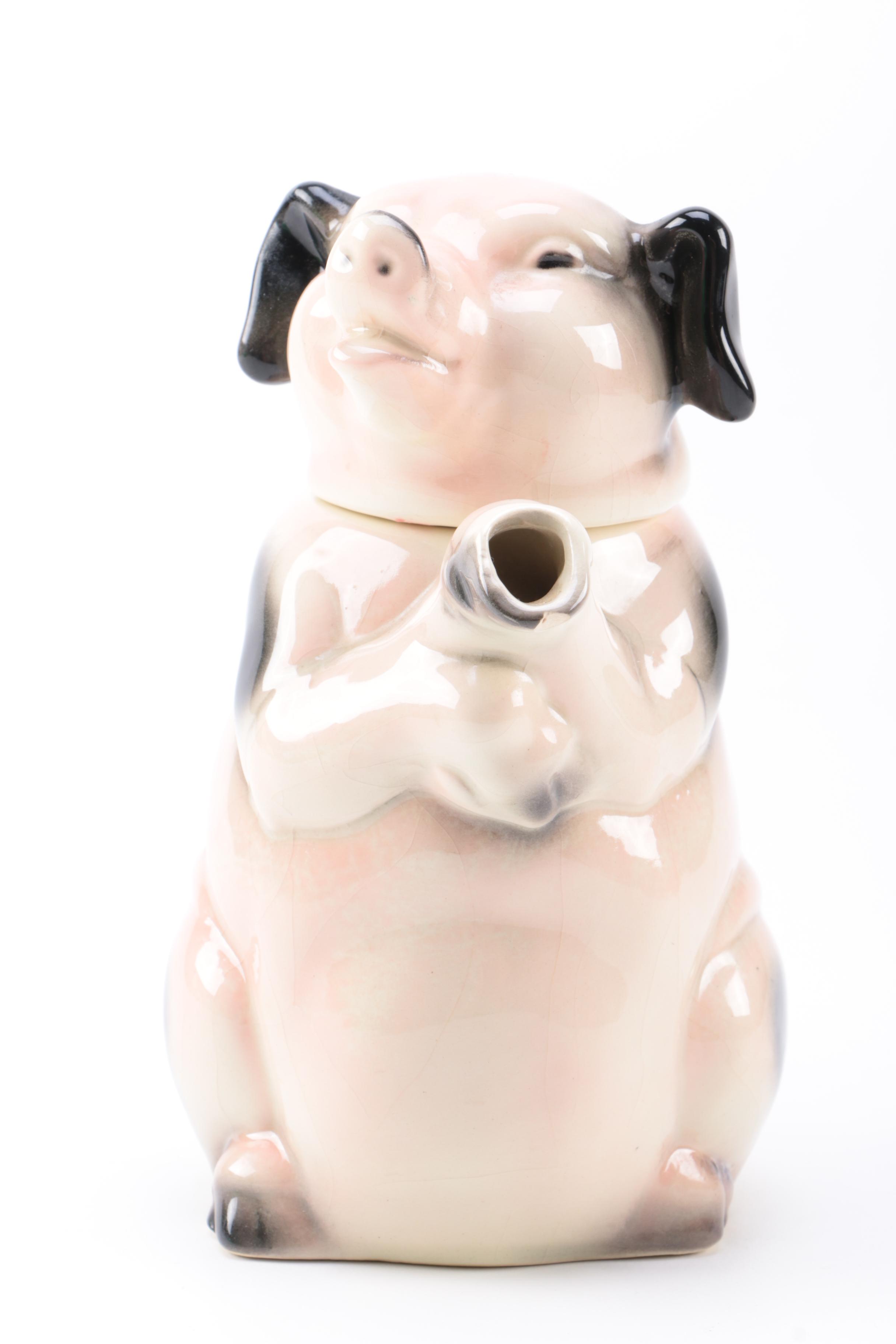 Erphila Pig Teapot
