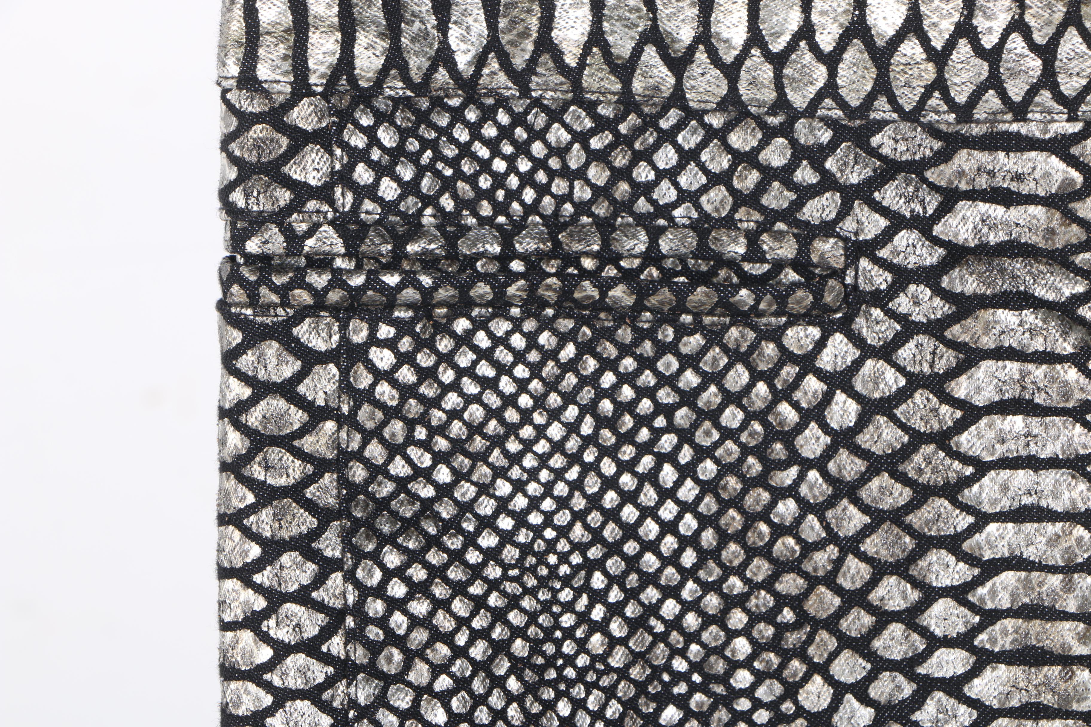 Worth Snakeskin Print Jeans